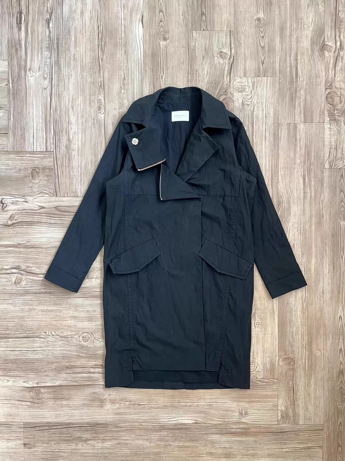 Sandro sandro vintage deconstructed zipper coat unisex only one Size S / US 4 / IT 40 - 5 Thumbnail