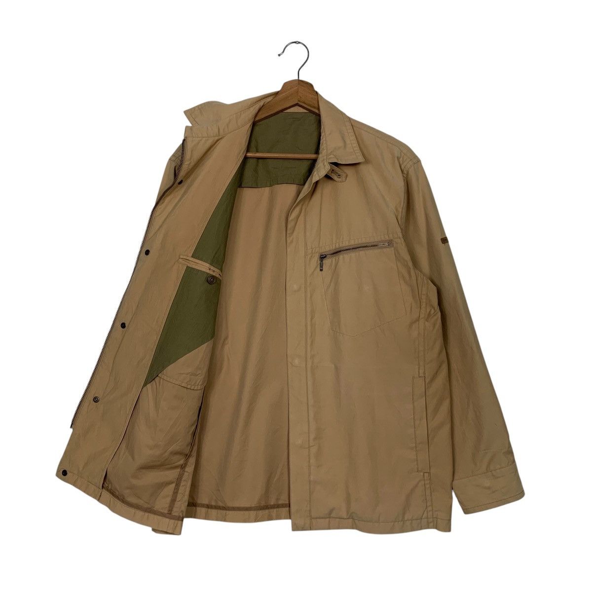 Japanese Brand Vintage 90’s CROCODILE Casual Work Jacket #2821-C127 Size US M / EU 48-50 / 2 - 9 Thumbnail