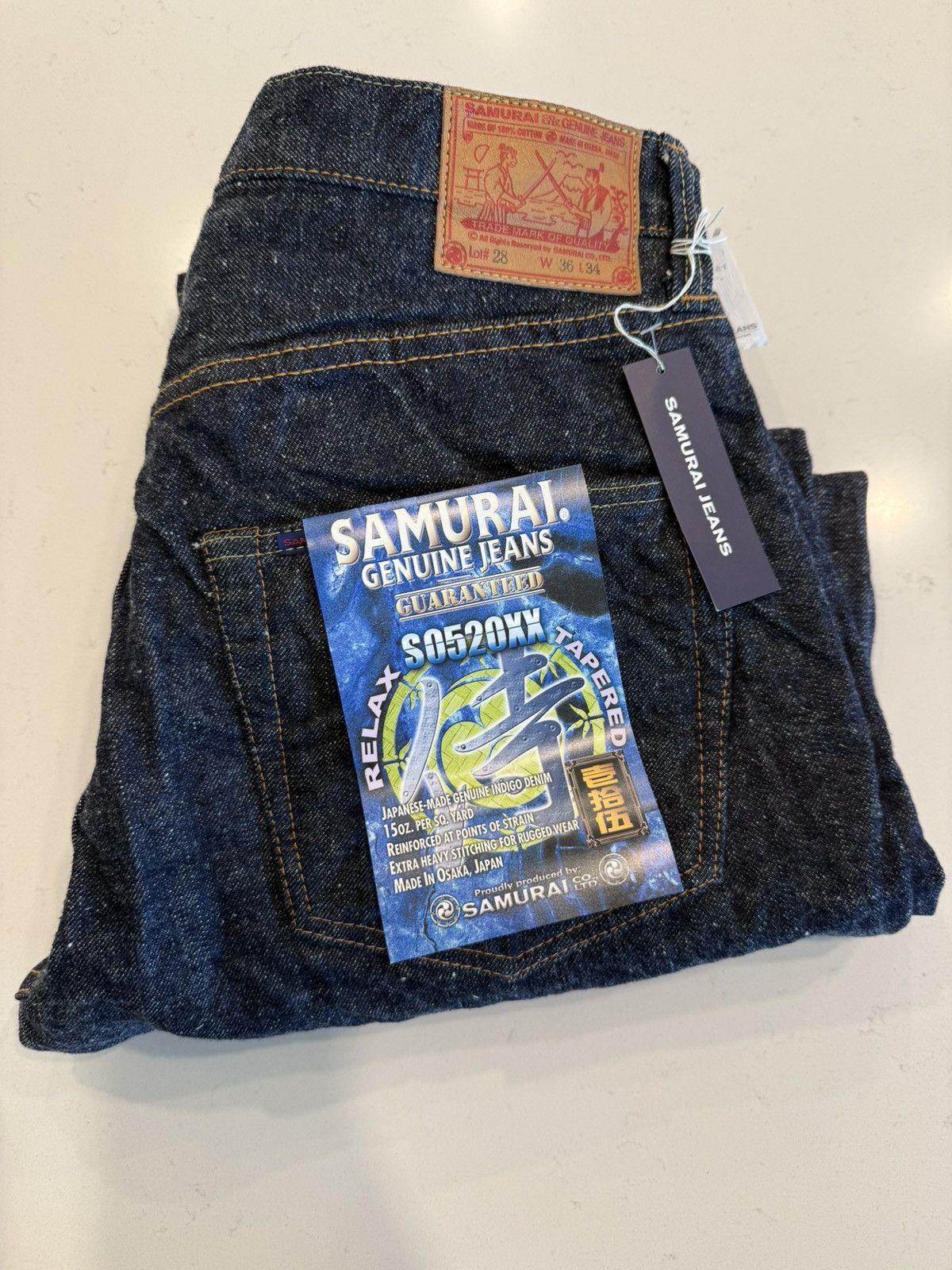 Samurai Jeans Samurai Genuine Jeans W36 L36 | Grailed