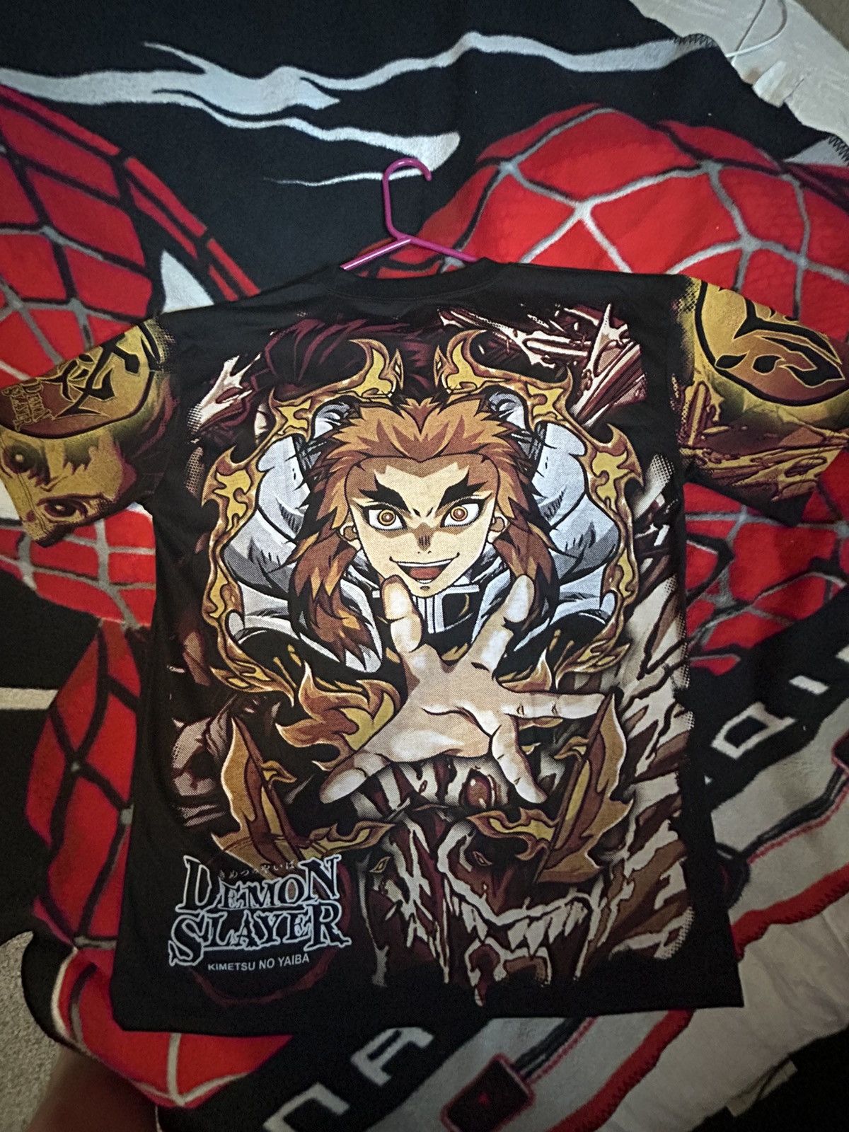 Anime Demon Slayer AOP XL Size US XL / EU 56 / 4 - 2 Thumbnail