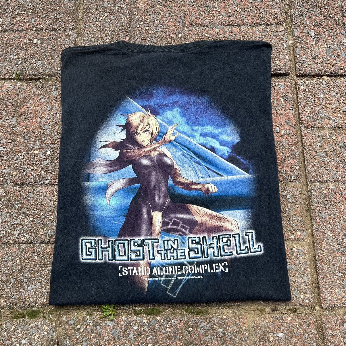 Fruit Of The Loom × Vintage 2004 Ghost in the Shell TV Show Tee Size US XL / EU 56 / 4 - 1 Thumbnail