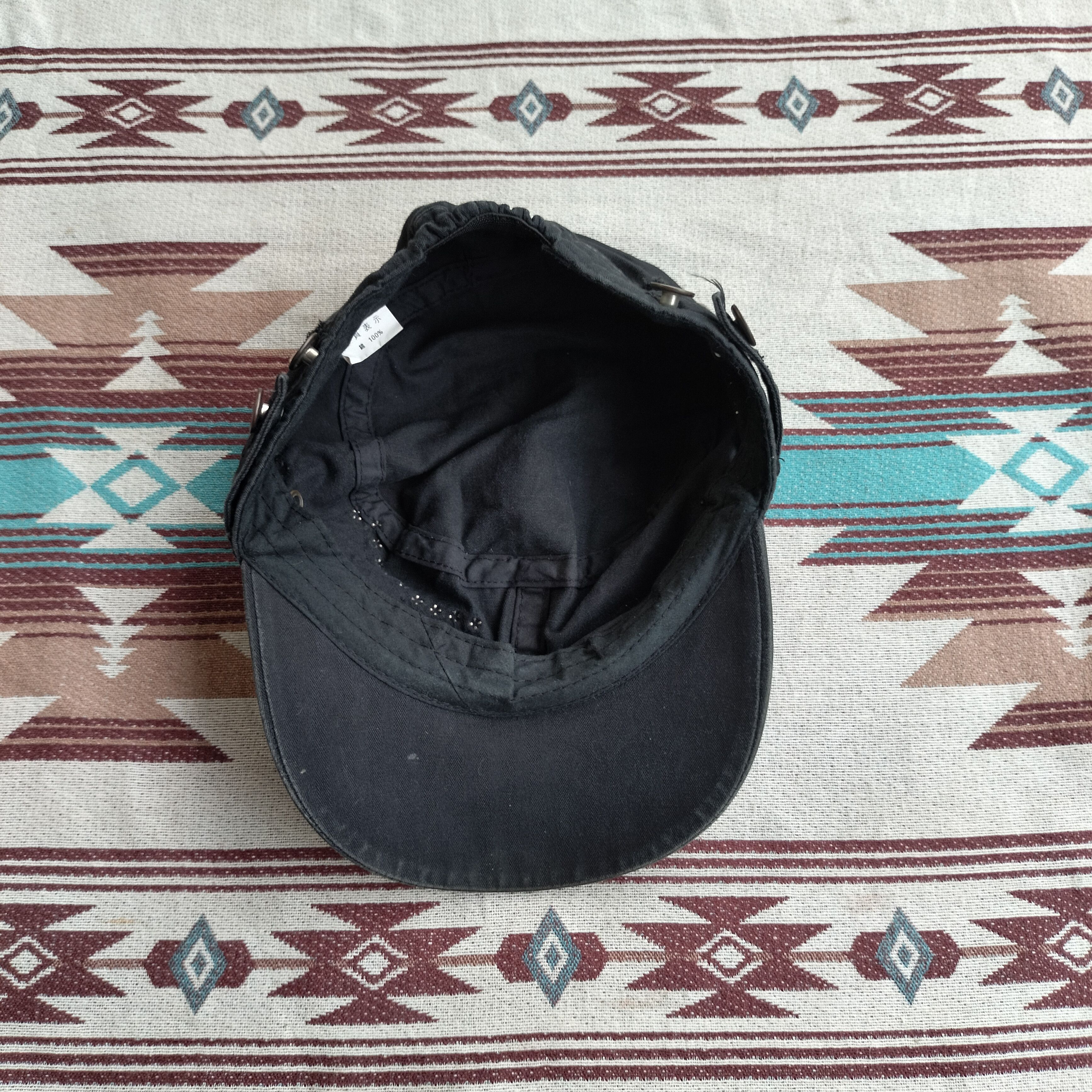 Vintage Army japan grunge style studded cadet hats Size ONE SIZE - 8 Thumbnail