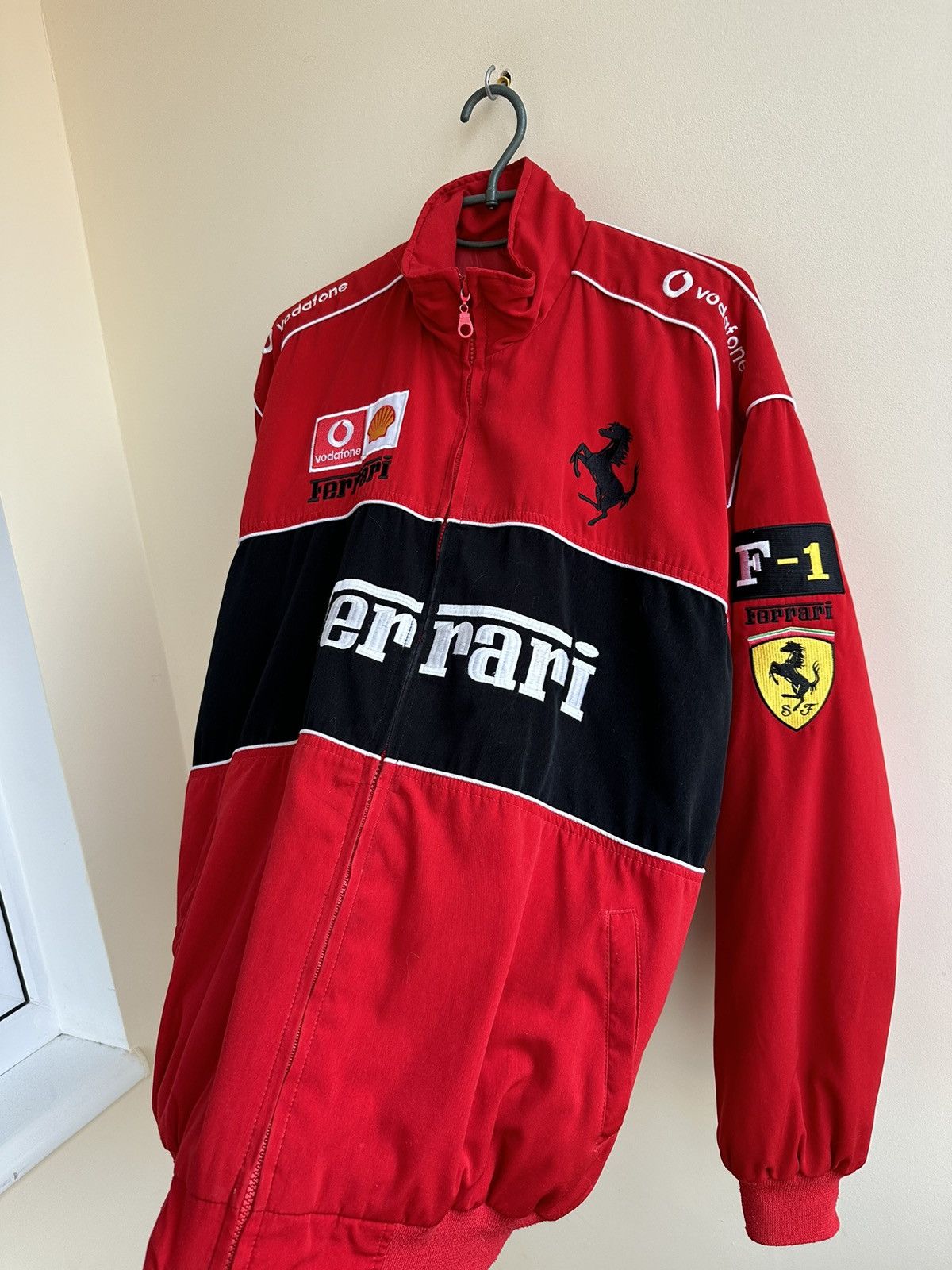 Vintage Ferrari jacket Vodafone racing