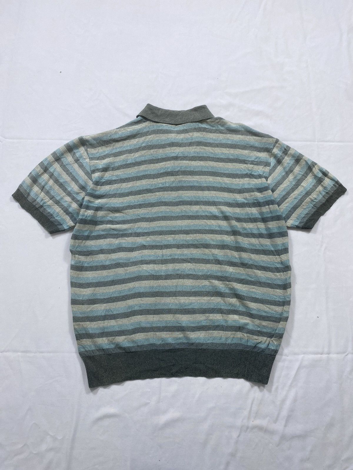 Balmain Vintage 90s Balmain Stripe Riger Shirt Rare Item Size US M / EU 48-50 / 2 - 2 Thumbnail