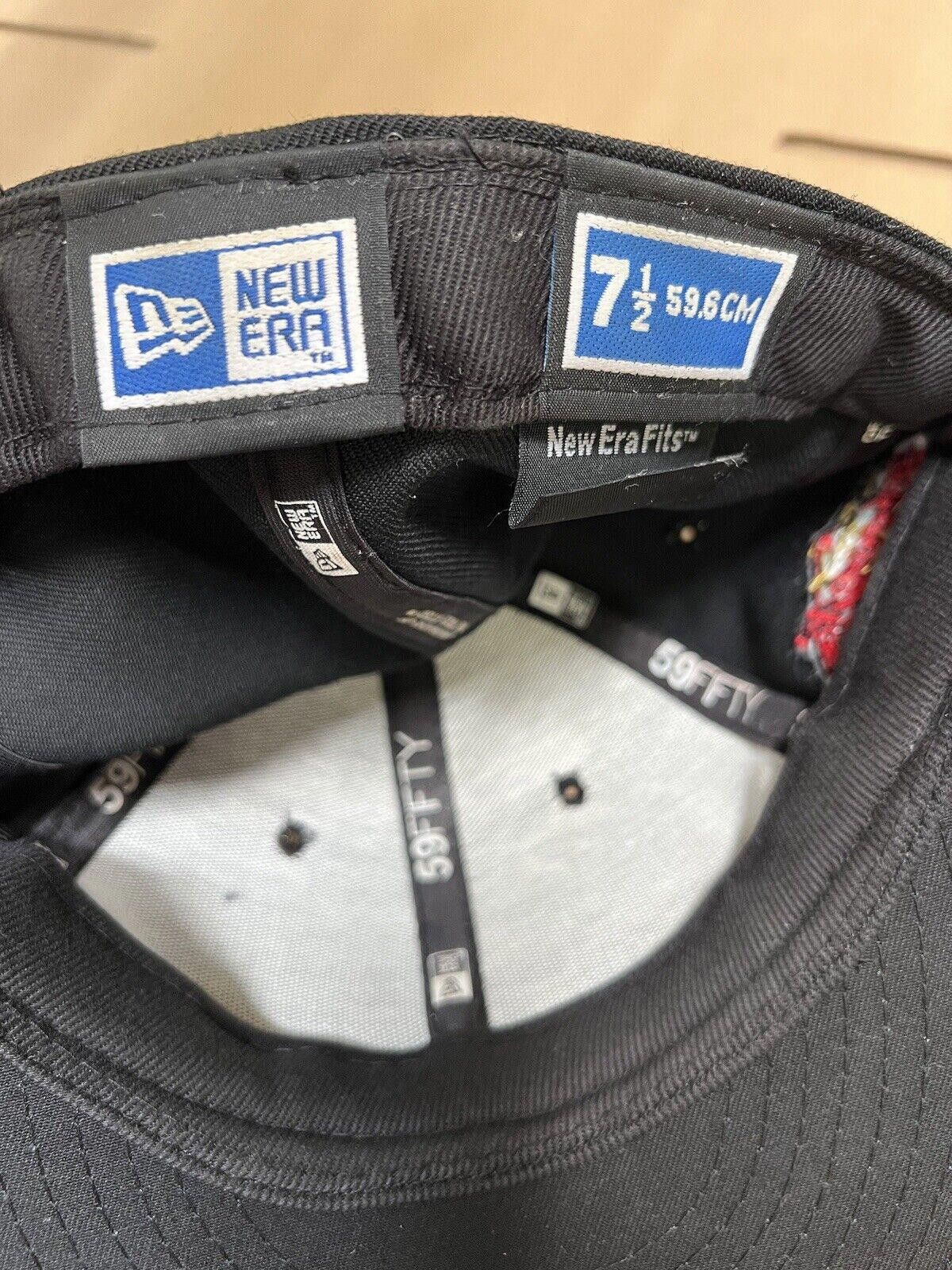 Supreme 2007 Supreme Public Enemy New Era Fitted Cap 7 1/2 59.6 CM Size ONE SIZE - 8 Thumbnail