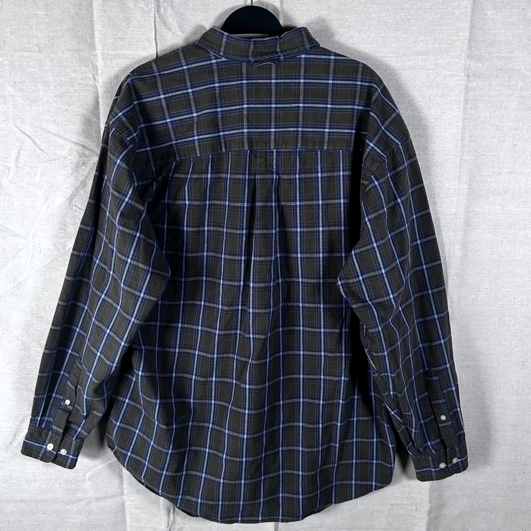 Eddie Bauer Eddie Bauer Mens Plaid Cotton Button-Down Shirt Large Regular L Multicolor Long Sleeve Collared Size US L / EU 52-54 / 3 - 3 Thumbnail