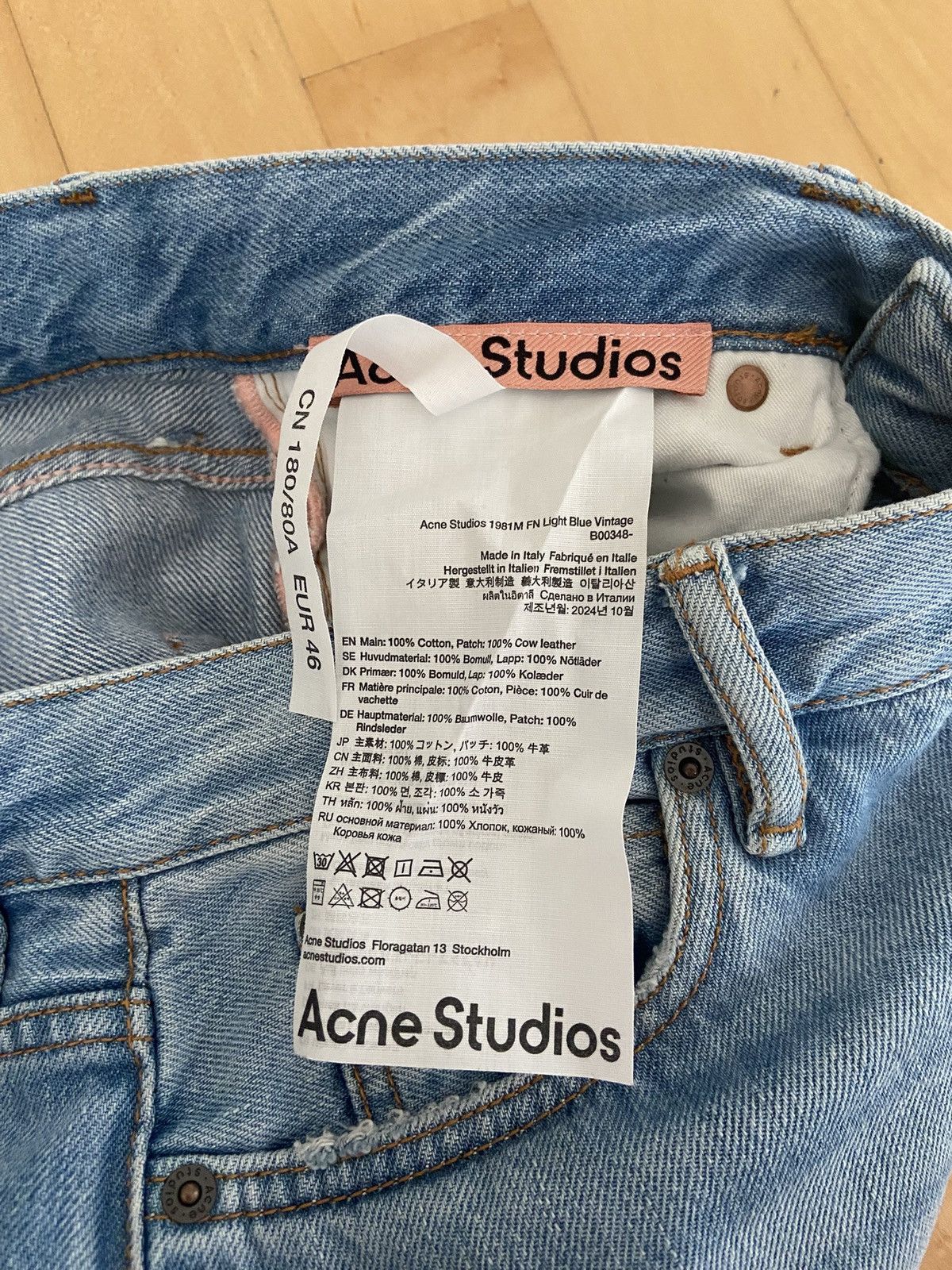 Acne Studios Acne Studios 1981M Jeans Size 46 Size US 30 / EU 46 - 4 Thumbnail