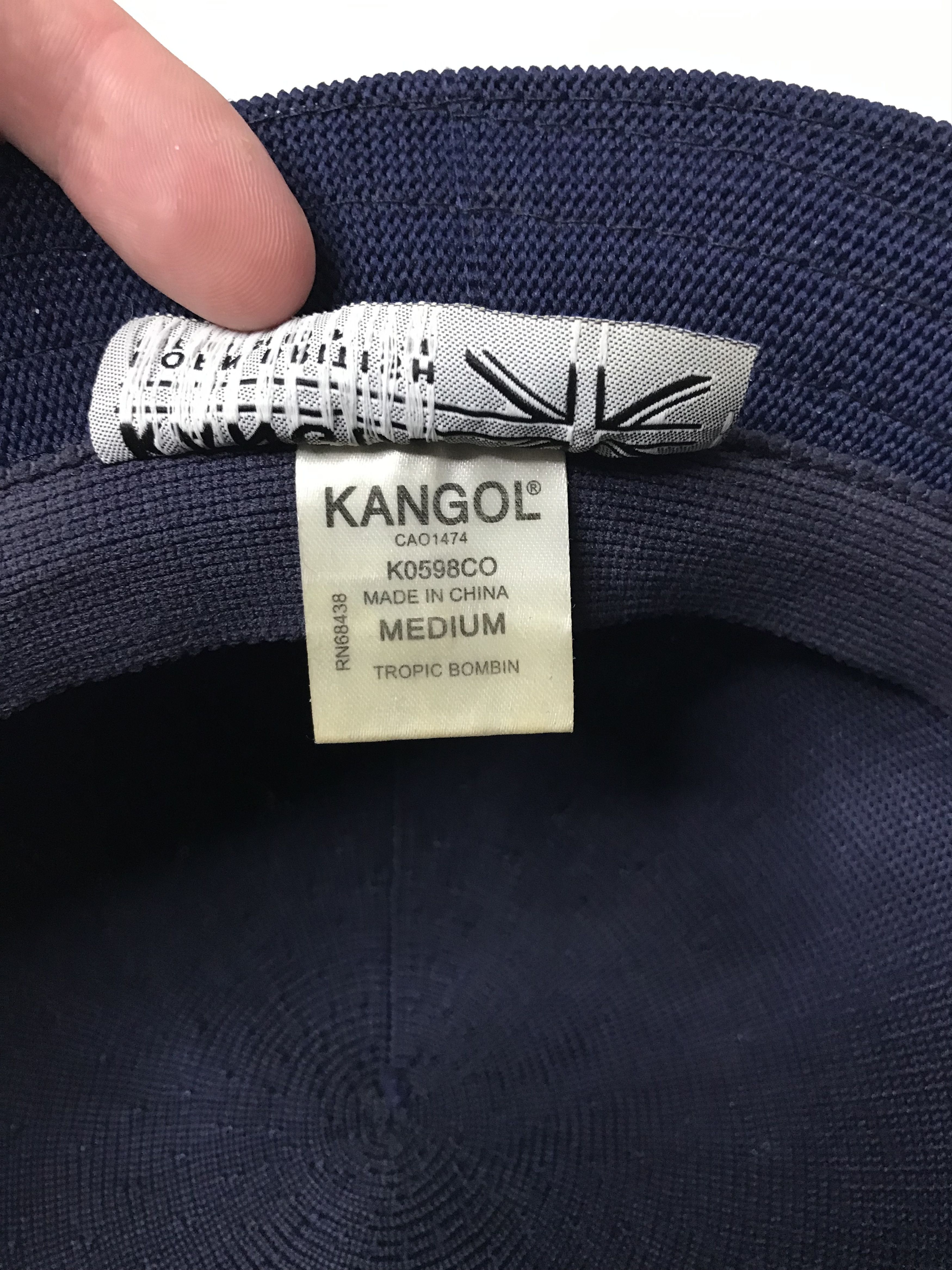 Kangol Kangol Tropic Bombin Derby Bowler Hat Sz M Navy Size ONE SIZE - 8 Thumbnail