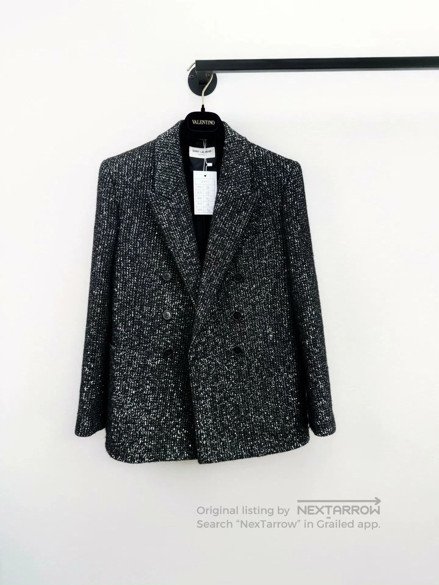 Saint Laurent Paris Saint Laurent Sequin Double. Size S / US 4 / IT 40 - 1 Thumbnail