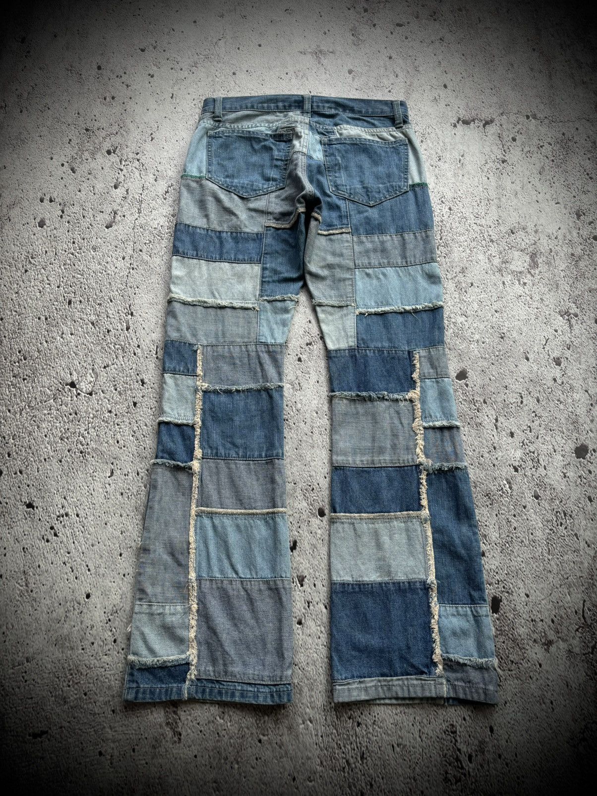 Hysteric Glamour Marginal Glamour patchwork denim jeans Size US 29 - 2 Thumbnail