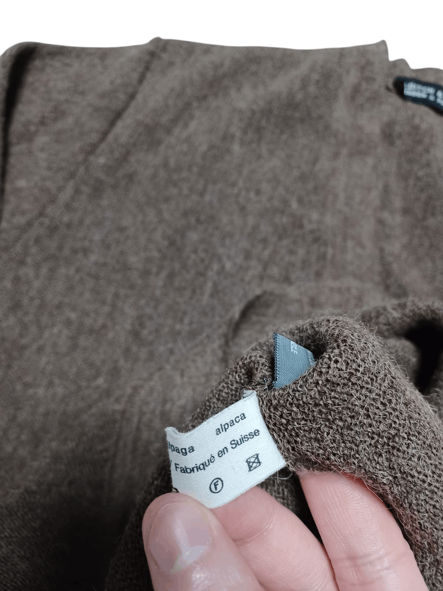 Hilditch & Key HILDITCH KEY 100% ALPACCA MADE SWITZERLAND VINTAGE CARDIGAN Size US L / EU 52-54 / 3 - 5 Thumbnail