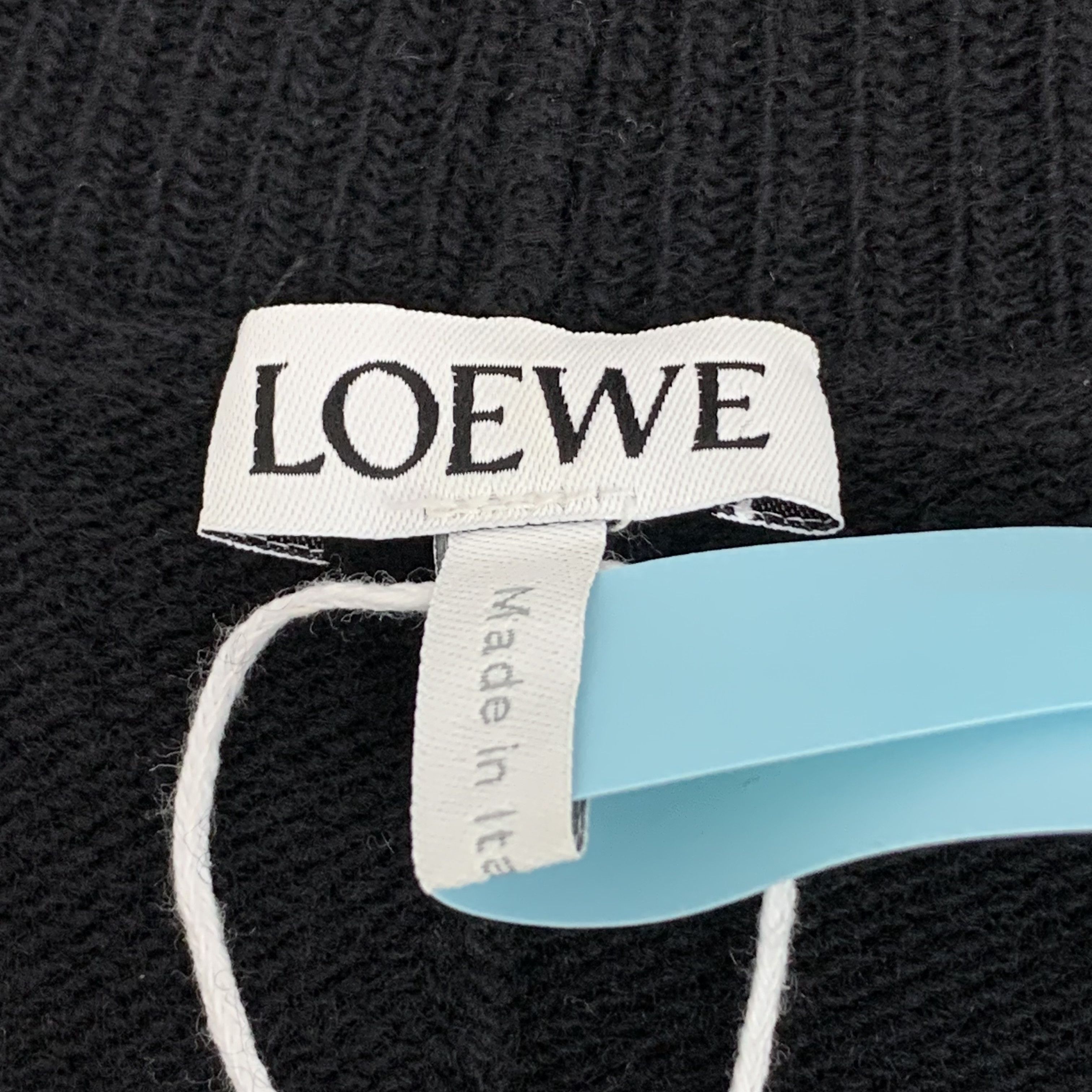 Loewe Loewe Irregular Hem Wool Sweater Black (M) Size US M / EU 48-50 / 2 - 6 Thumbnail