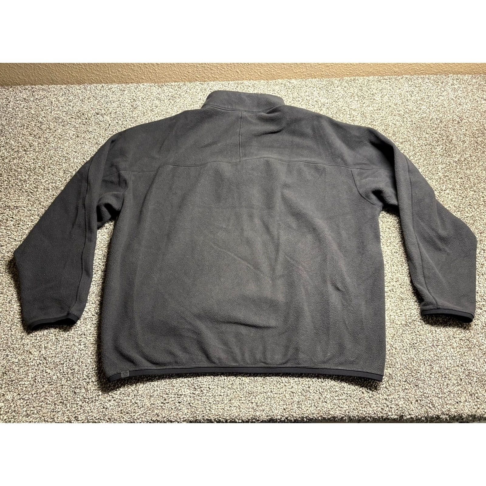 Lululemon Lululemon Sweatshirt Fleece Half Zip Mens XL Black Kangaroo Pocket LM3DTCS Size US XL / EU 56 / 4 - 2 Thumbnail