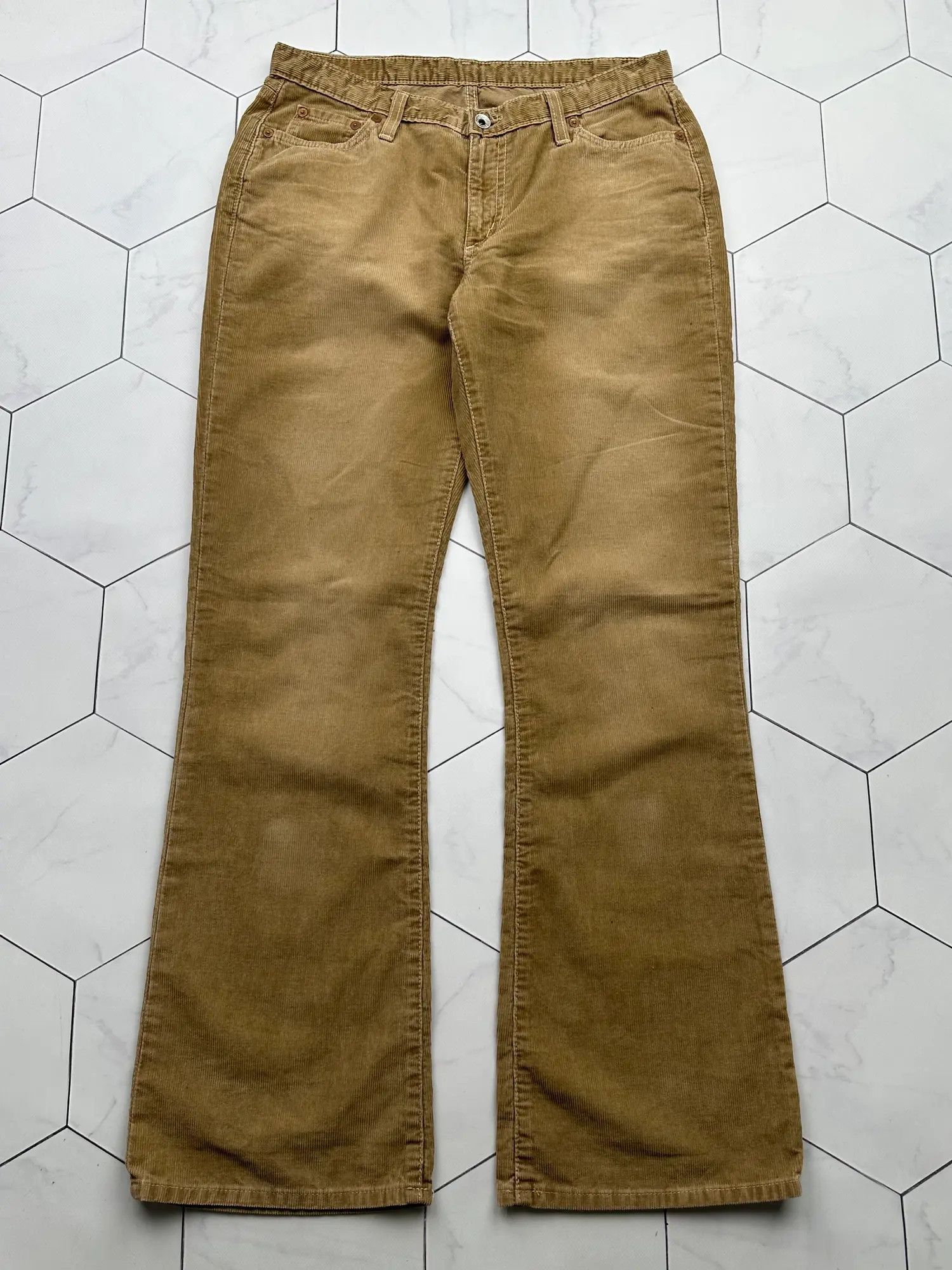 image of Avant Garde x Gstar G-Star Vintage Corduroy Flare Pants in Brown, Men's (Size 33)