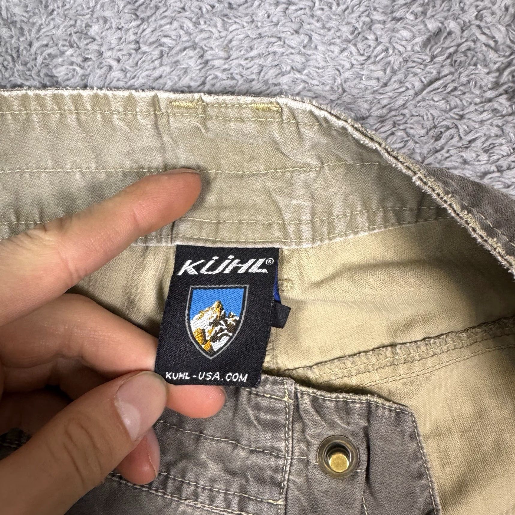 Vintage KUHL Pants Men 34x30 Radikl Renegade Vintage Patina Dye Quick Dry Hike Carpenter Size US 34 / EU 50 - 7 Thumbnail