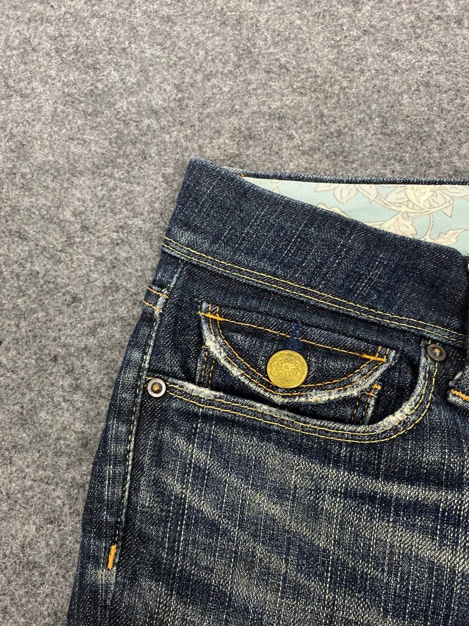 Japanese Brand uniqlo japanese brands bootcut flare denim Size 34" / US 12 / IT 48 - 11 Thumbnail
