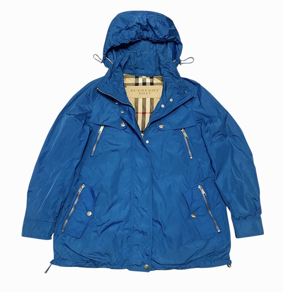 Burberry Burberry Brit Blue Jacket Size M / US 6-8 / IT 42-44 - 1 Thumbnail