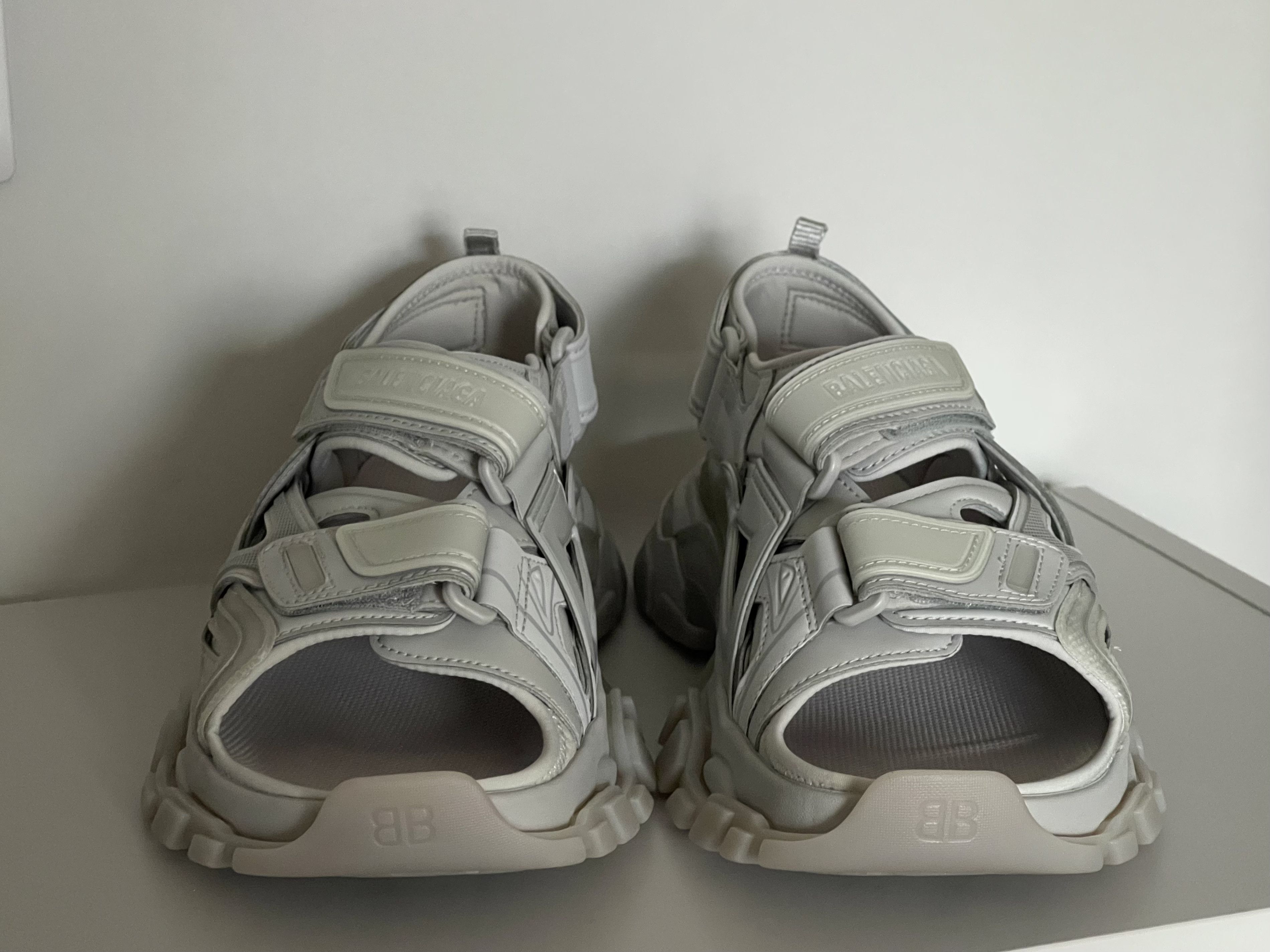 Balenciaga Balenciaga Track sandals, grey, size 41 Size US 8 / EU 41 - 1 Thumbnail