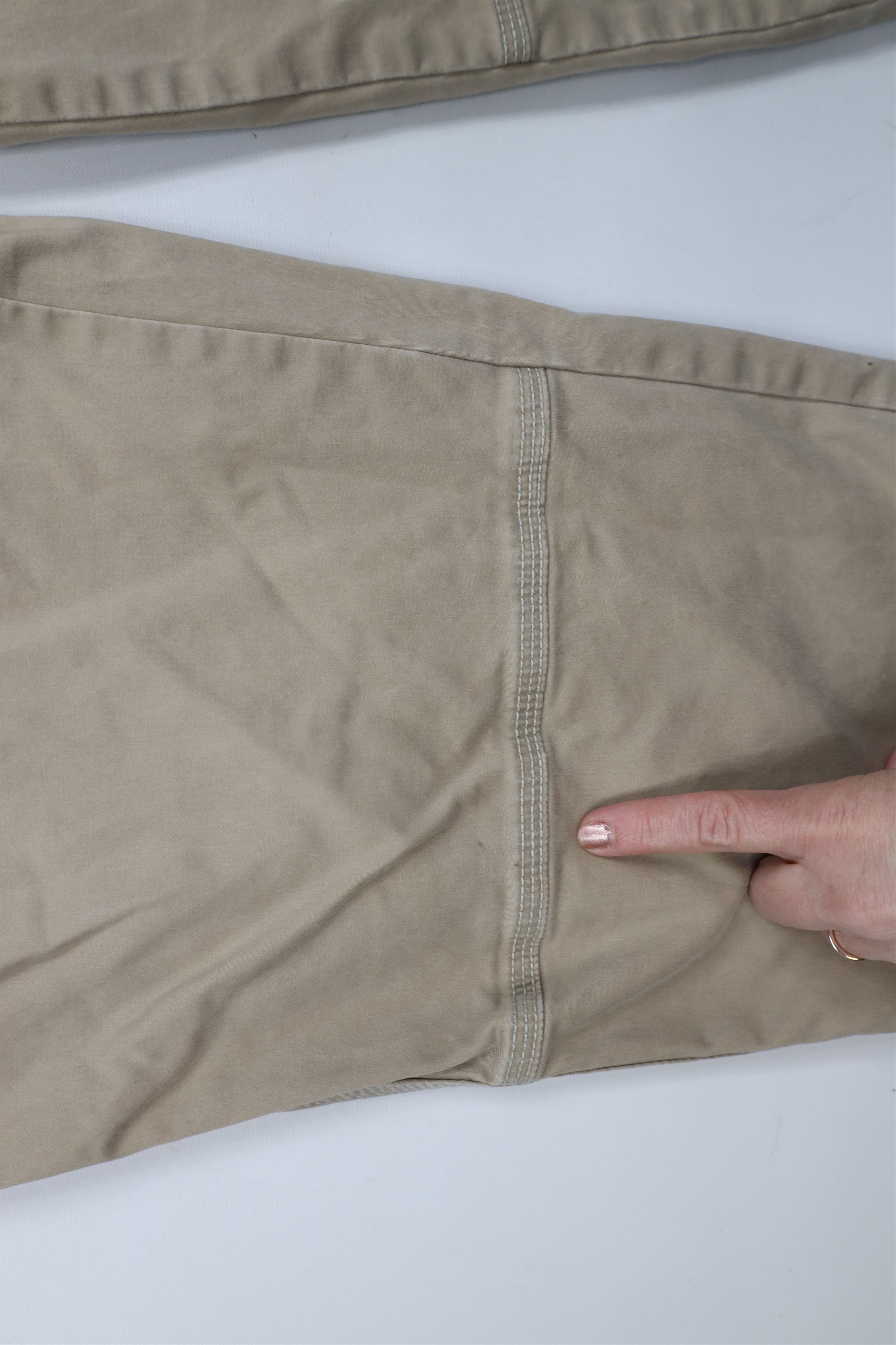 Cabelas × Vintage Vintage Cabelas Double Knee Fleece Lined Wide Leg Pants Size US 42 / EU 58 - 7 Thumbnail