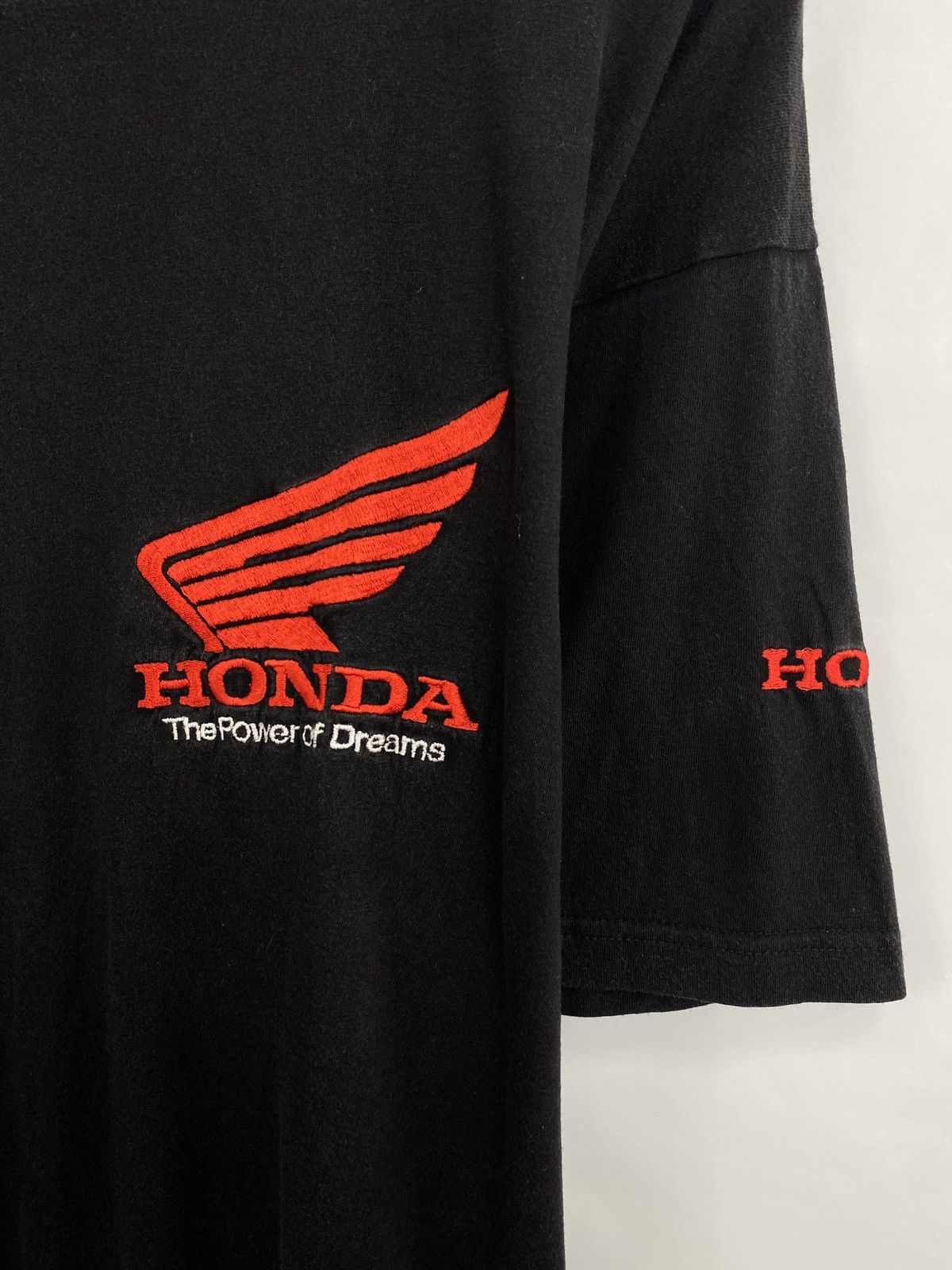 Honda 🇺🇸 Vintage 90s Honda Rare T-Shirt Retro Hype Y2K Size US XL / EU 56 / 4 - 4 Thumbnail