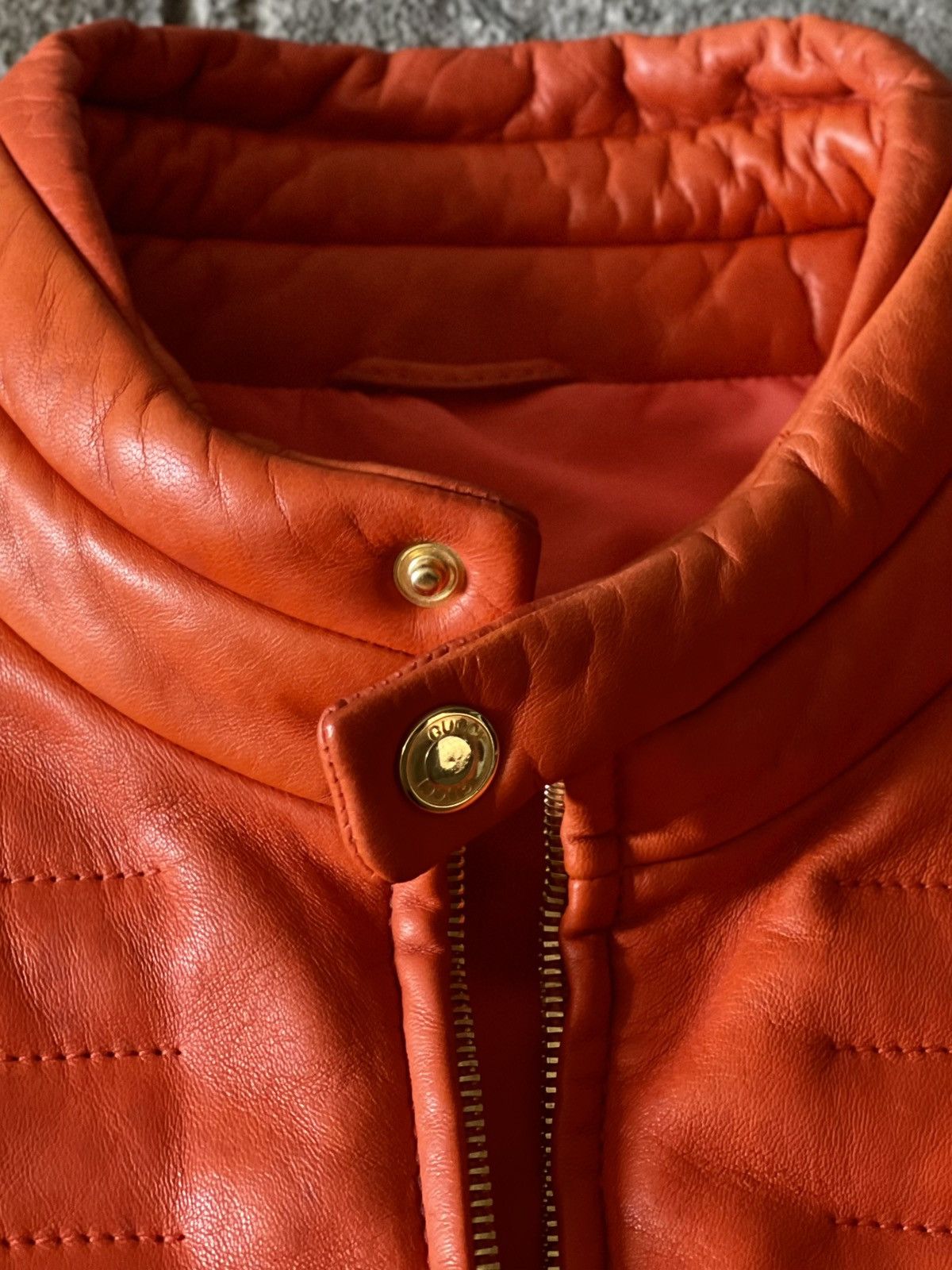 Tom Ford Gucci - Tom Ford - FW2000 - Moto Paneled - Leather Jacket Size US S / EU 44-46 / 1 - 8 Thumbnail