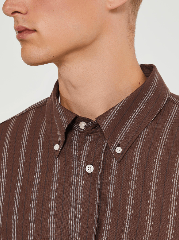 Palmes BNWT AW24 PALMES DEUCE OXFORD SHIRT 52 Size US L / EU 52-54 / 3 - 13 Thumbnail