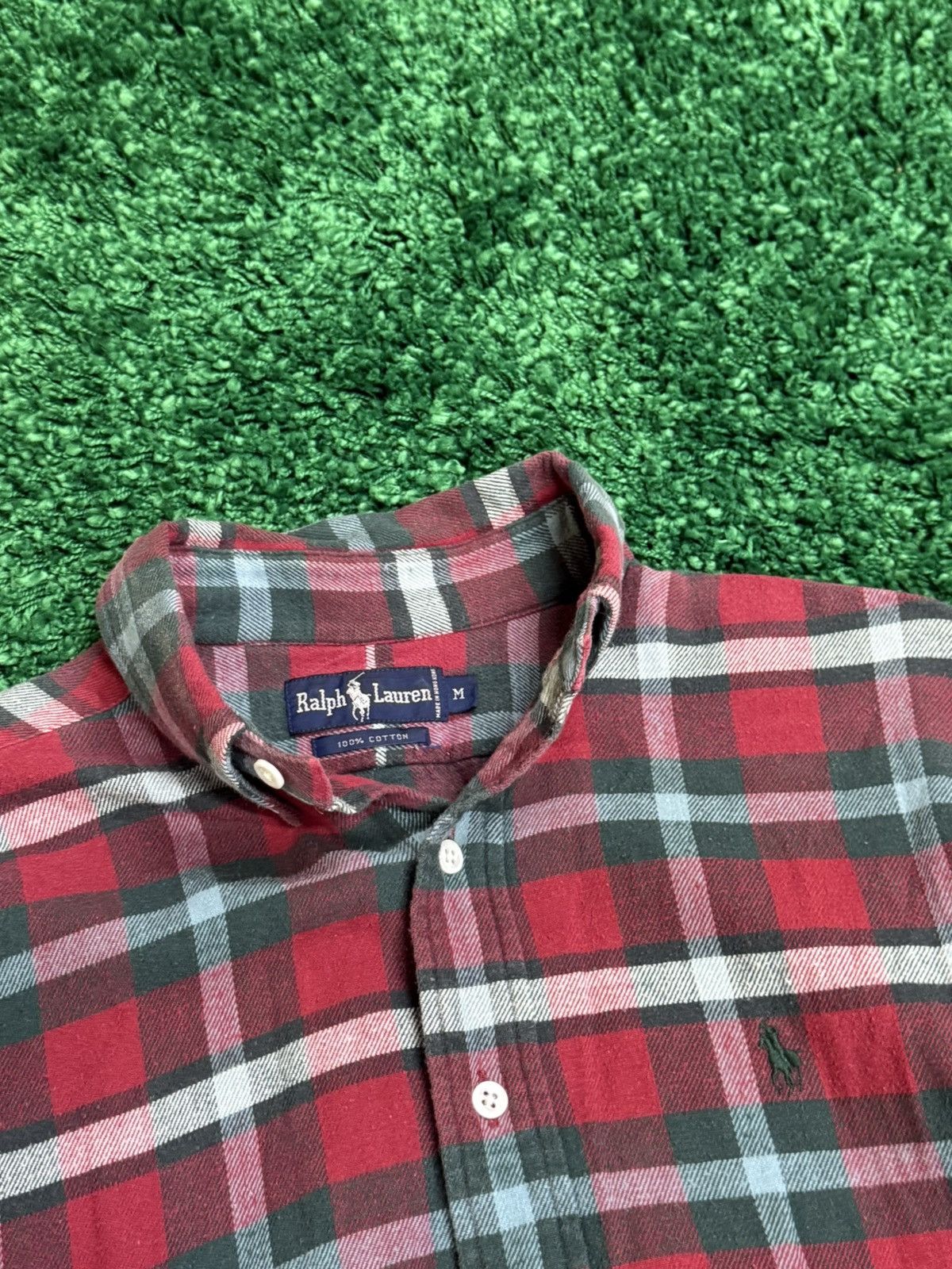 Polo Ralph Lauren × Vintage Vintage Polo Ralph Lauren Holiday / Christmas Flannel Medium Size US M / EU 48-50 / 2 - 4 Thumbnail