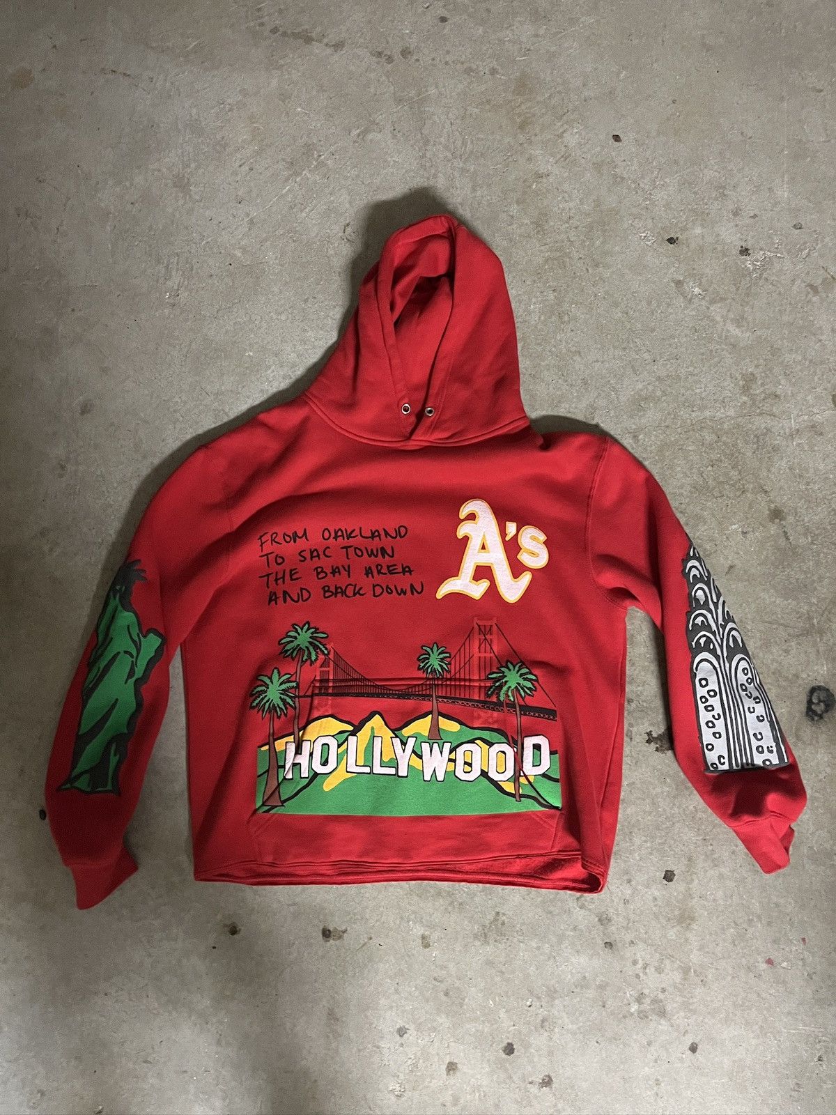 Cali to NYC hoodie - Main Image