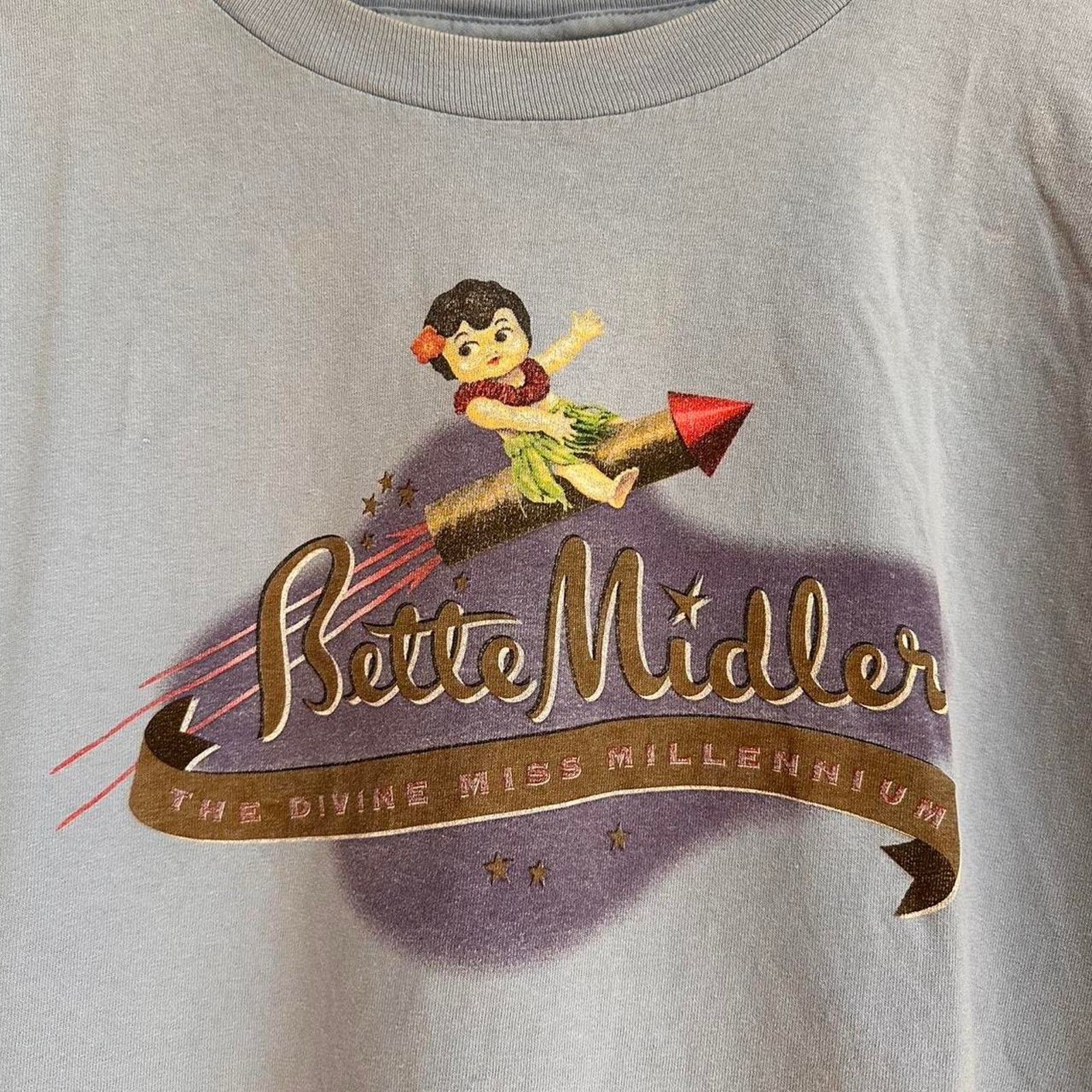 AAA × Vintage Vintage Y2K Bette Midler Shirt Size US XL / EU 56 / 4 - 3 Thumbnail