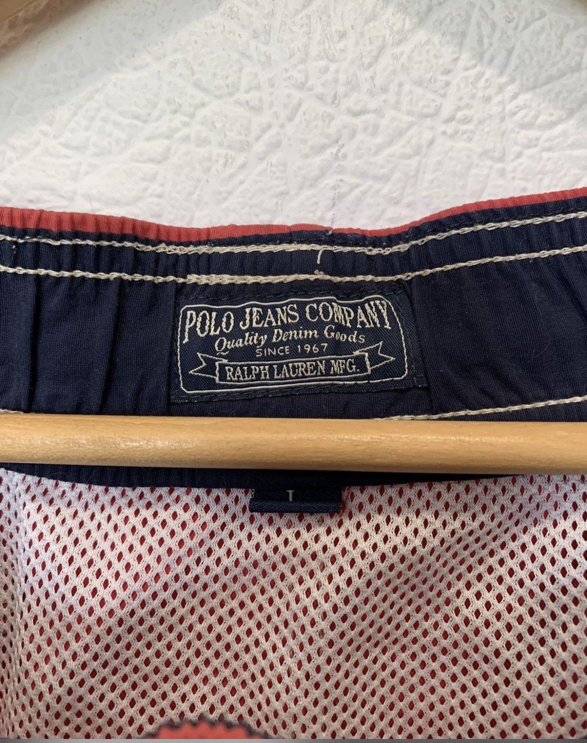 Polo Ralph Lauren Polo Ralph Lauren Nylon Swimming Shorts Red Size L Size US 34 / EU 50 - 3 Thumbnail