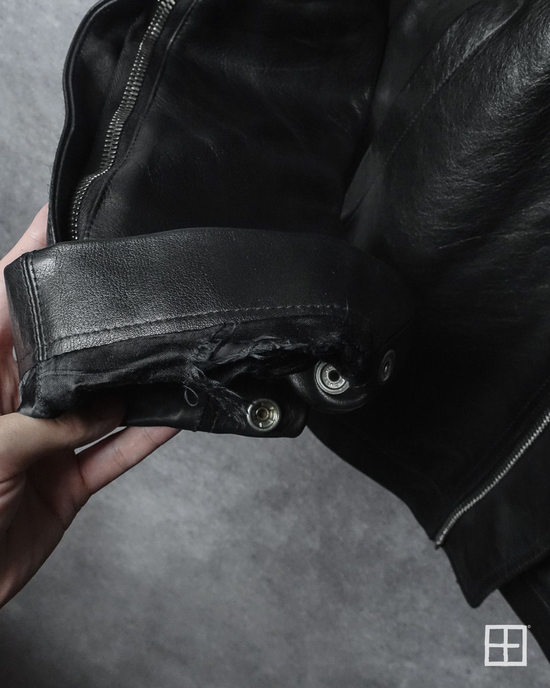 Rick Owens Rick Owens Mainline AW16 Mollino Calf Leather Jacket LCW 50 Size US M / EU 48-50 / 2 - 9 Thumbnail