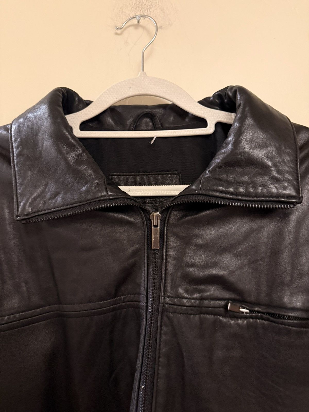 Leather Vintage Leather Jacket Size US L / EU 52-54 / 3 - 2 Thumbnail