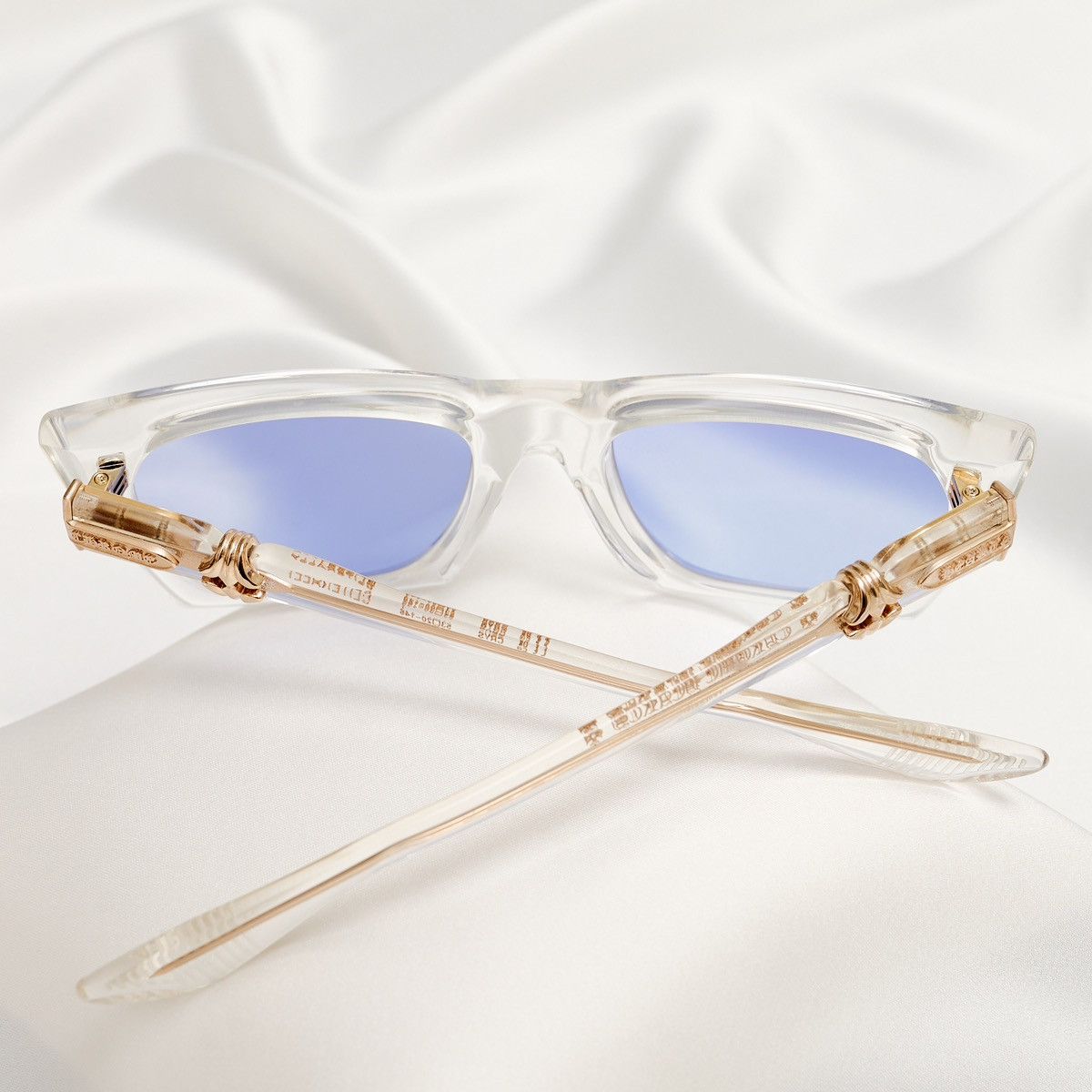 Chrome Hearts CHROME HEARTS CLITERALLY CRYSTAL SUNGLASSES Size ONE SIZE - 6 Thumbnail