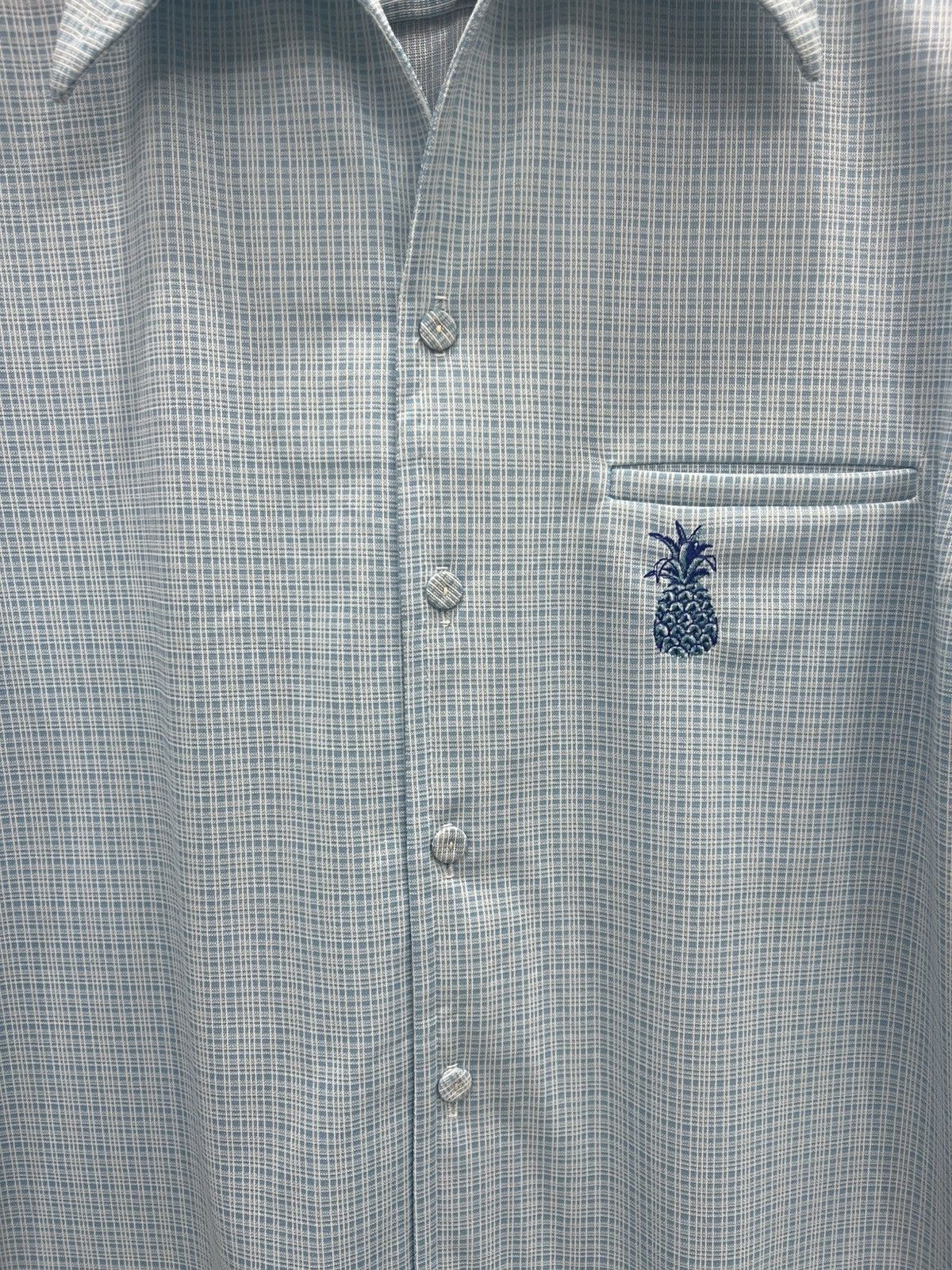 Liberty 70s LIBERTY HOUSE IOLANI HAWAII Pineapple Embroidered Shirt Size US L / EU 52-54 / 3 - 4 Thumbnail