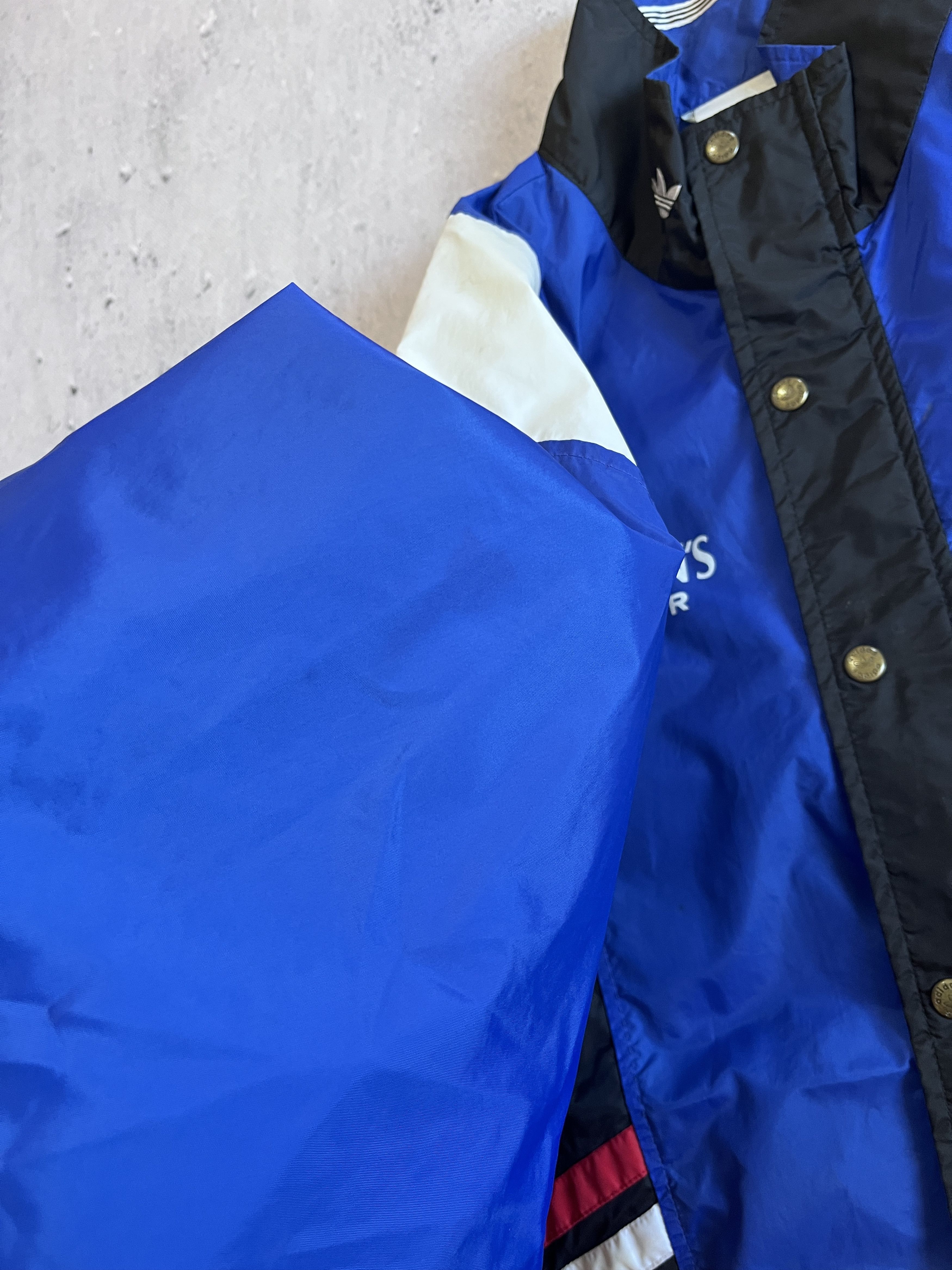 Adidas ADIDAS RANGERS VINTAGE 90S WINDBREAKER SPORT JACKET Size US L / EU 52-54 / 3 - 11 Thumbnail