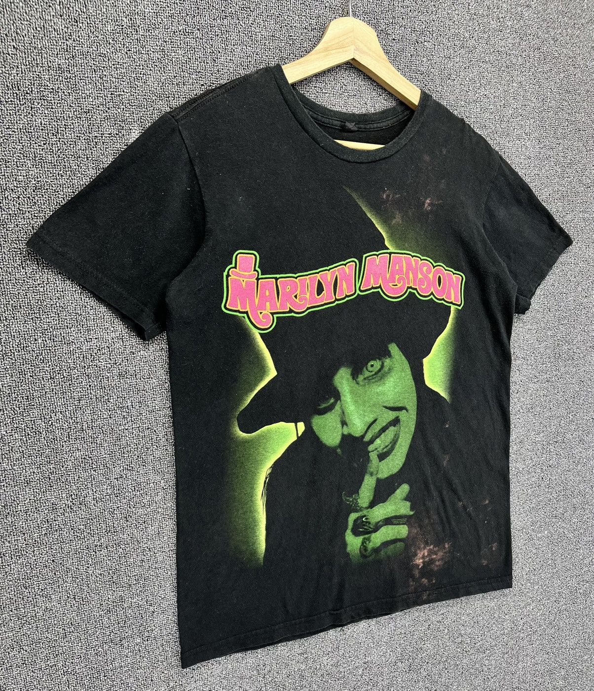 Band Tees Marilyn Manson Heavy Metal Punk Rock Band Tees T Shirts Size US M / EU 48-50 / 2 - 2 Thumbnail