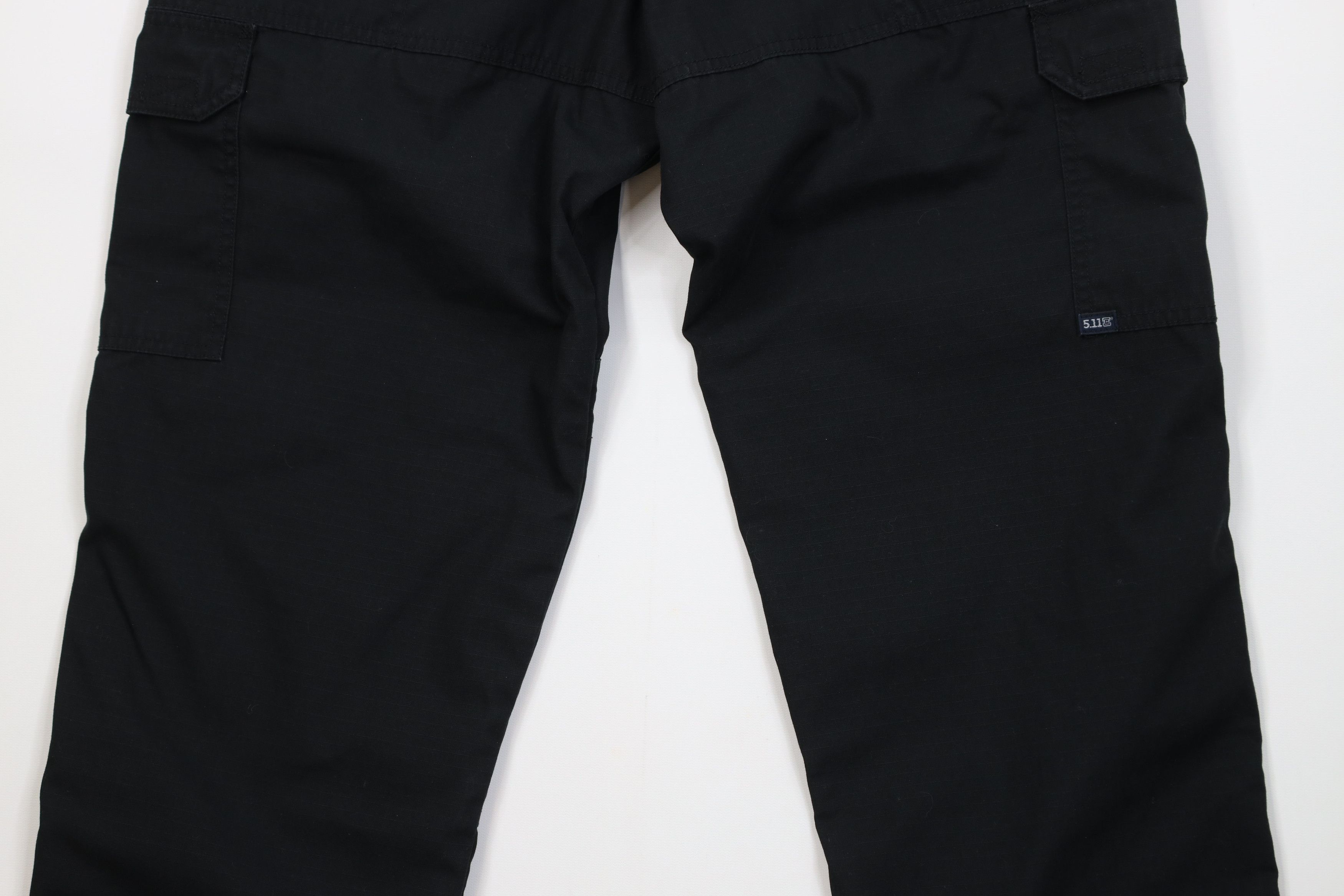 Vintage 5.11 Taclite Series Pro Double Knee Cargo Pants Black Size US 32 / EU 48 - 11 Thumbnail