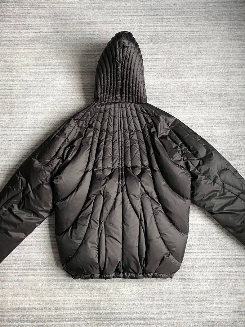 Rick Owens Thug Club Quilted Down Jacket with Hood-2506 Size US L / EU 52-54 / 3 - 2 Thumbnail