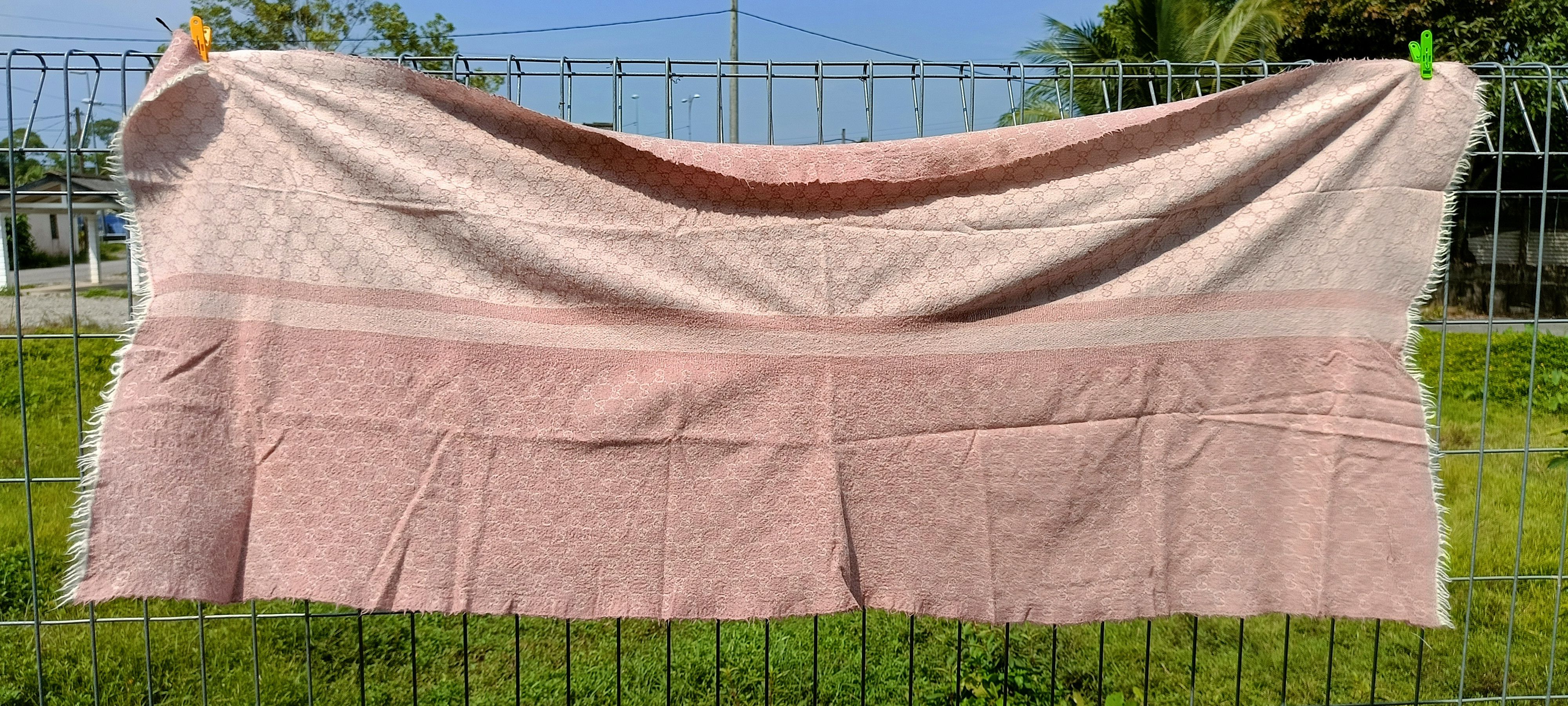 Gucci Gucci Monogram Scarf Size ONE SIZE - 2 Thumbnail