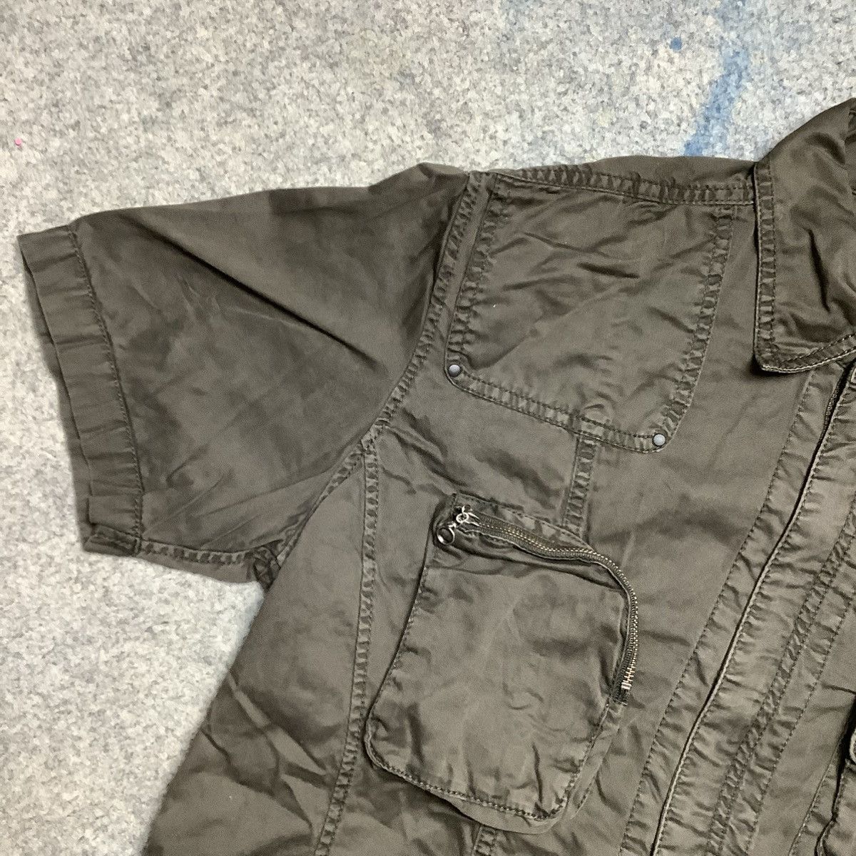 Issey Miyake × Le Grande Bleu (L.G.B.) × Tete Homme Vintage Bondage Military Issey Miyake Tete Homme Size US M / EU 48-50 / 2 - 3 Thumbnail