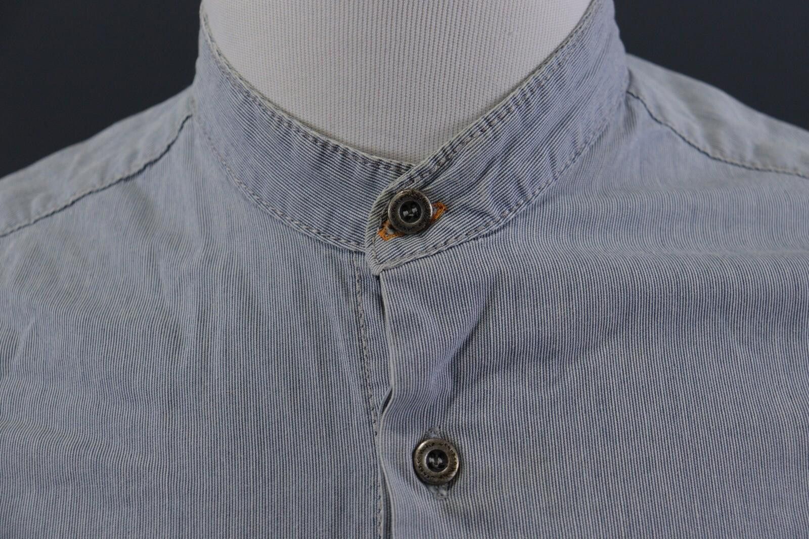 Nudie Jeans Nudie Jeans Co. Blue Denim Lightweight Shirt Size M Size US M / EU 48-50 / 2 - 4 Thumbnail