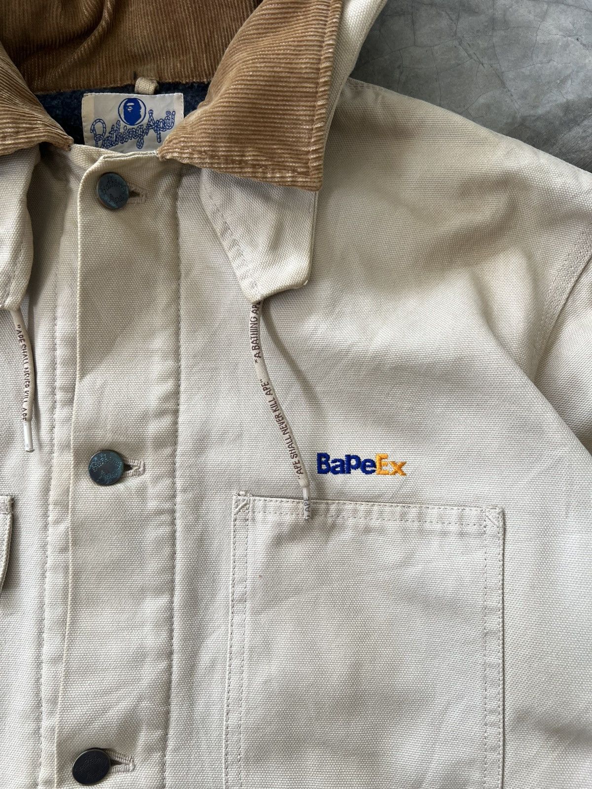 Bape Bape Fedex Chore Vintage Jacket Size US L / EU 52-54 / 3 - 4 Thumbnail