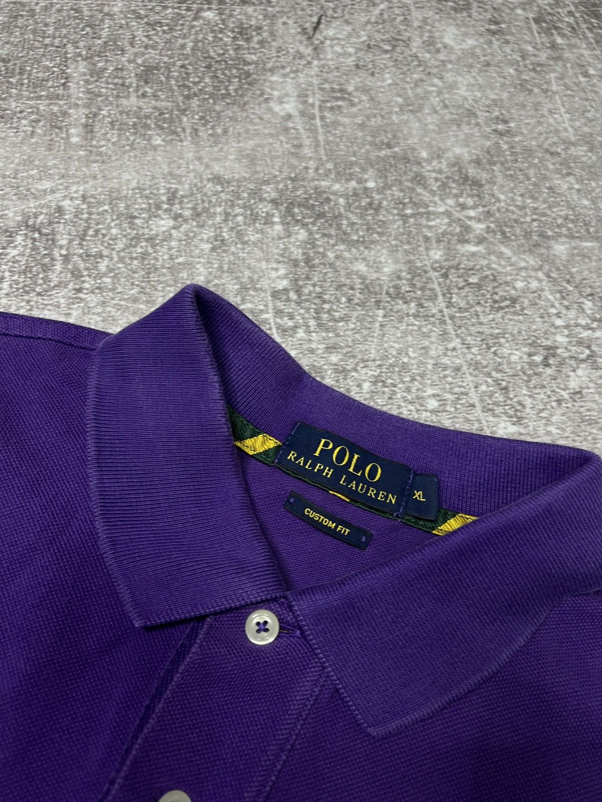 Polo Ralph Lauren Polo Ralph Lauren Purple Big Pony Polo Shirt Size XL Size US XL / EU 56 / 4 - 5 Thumbnail