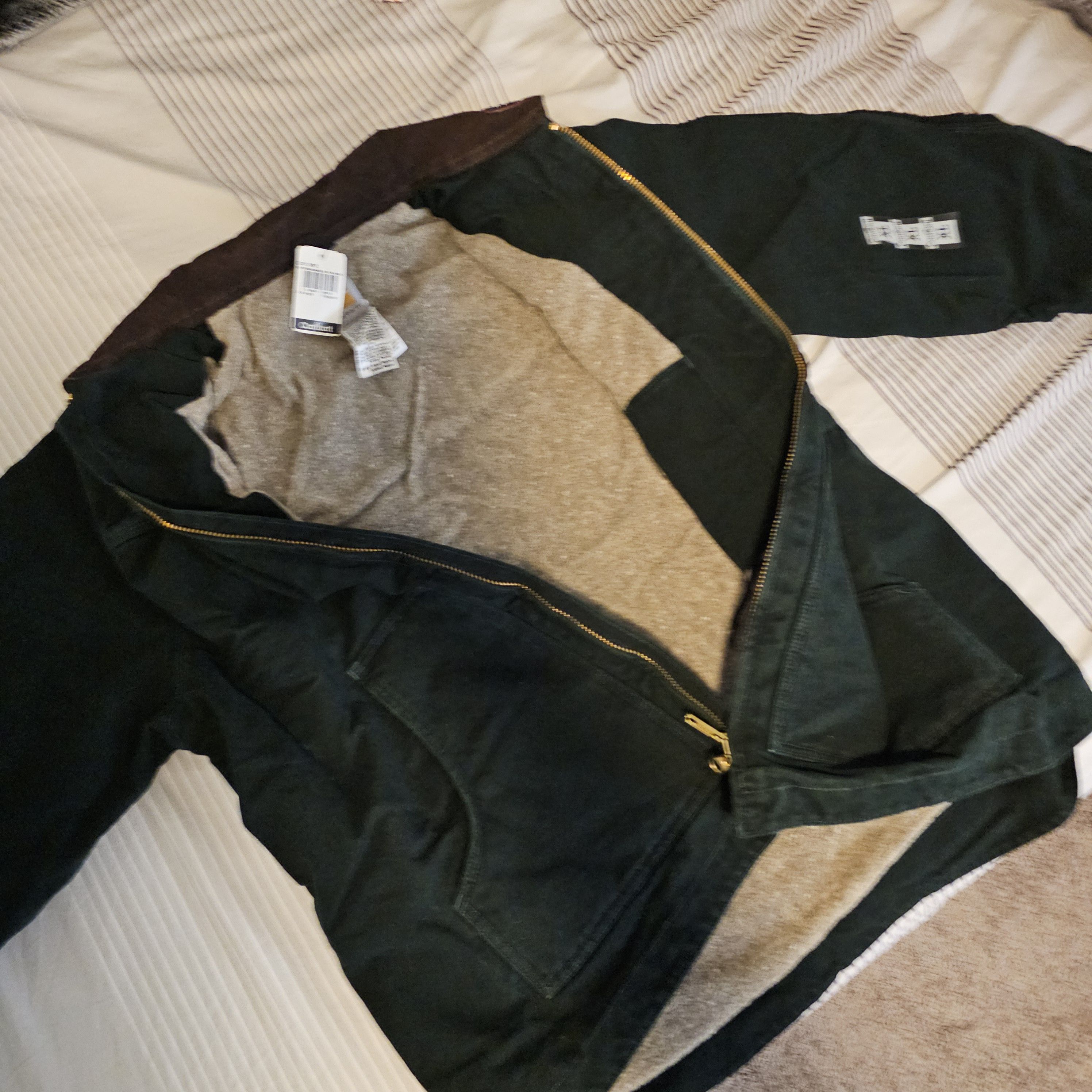 Carhartt vtg NEW Carhartt C61 SPC Sandstone Ridge Coat XL Green Size US XL / EU 56 / 4 - 7 Thumbnail