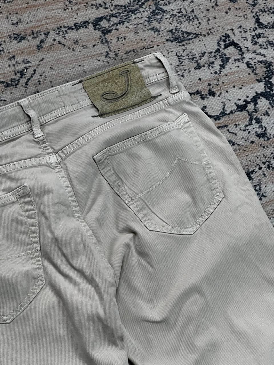 Jacob Cohen Luxury Jacob Cohen Beige Chino Pants Rare Retro Size US 35 - 12 Thumbnail