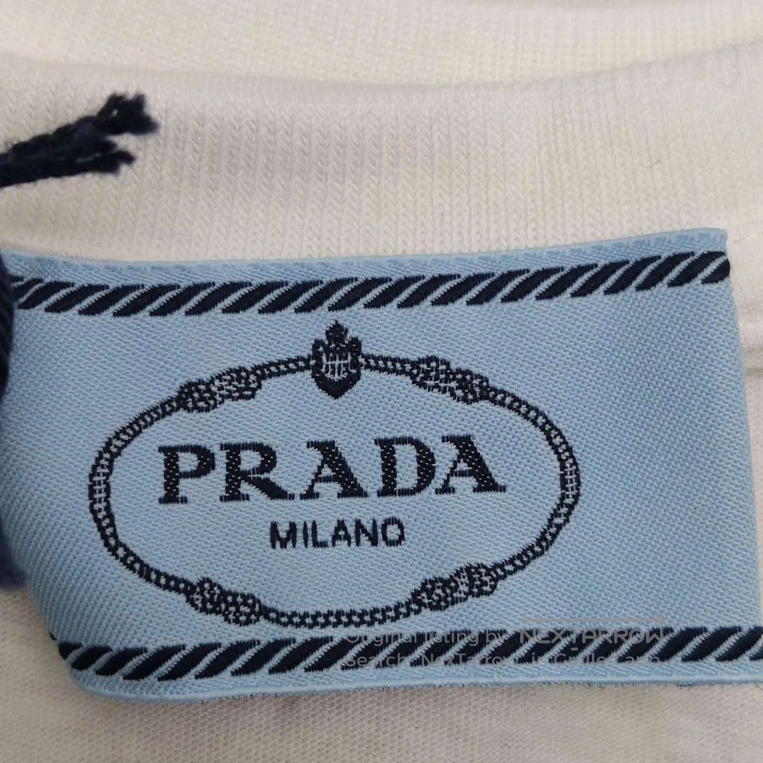 Prada Prada Cotton Floral Pattern T. Size L / US 10 / IT 46 - 4 Thumbnail