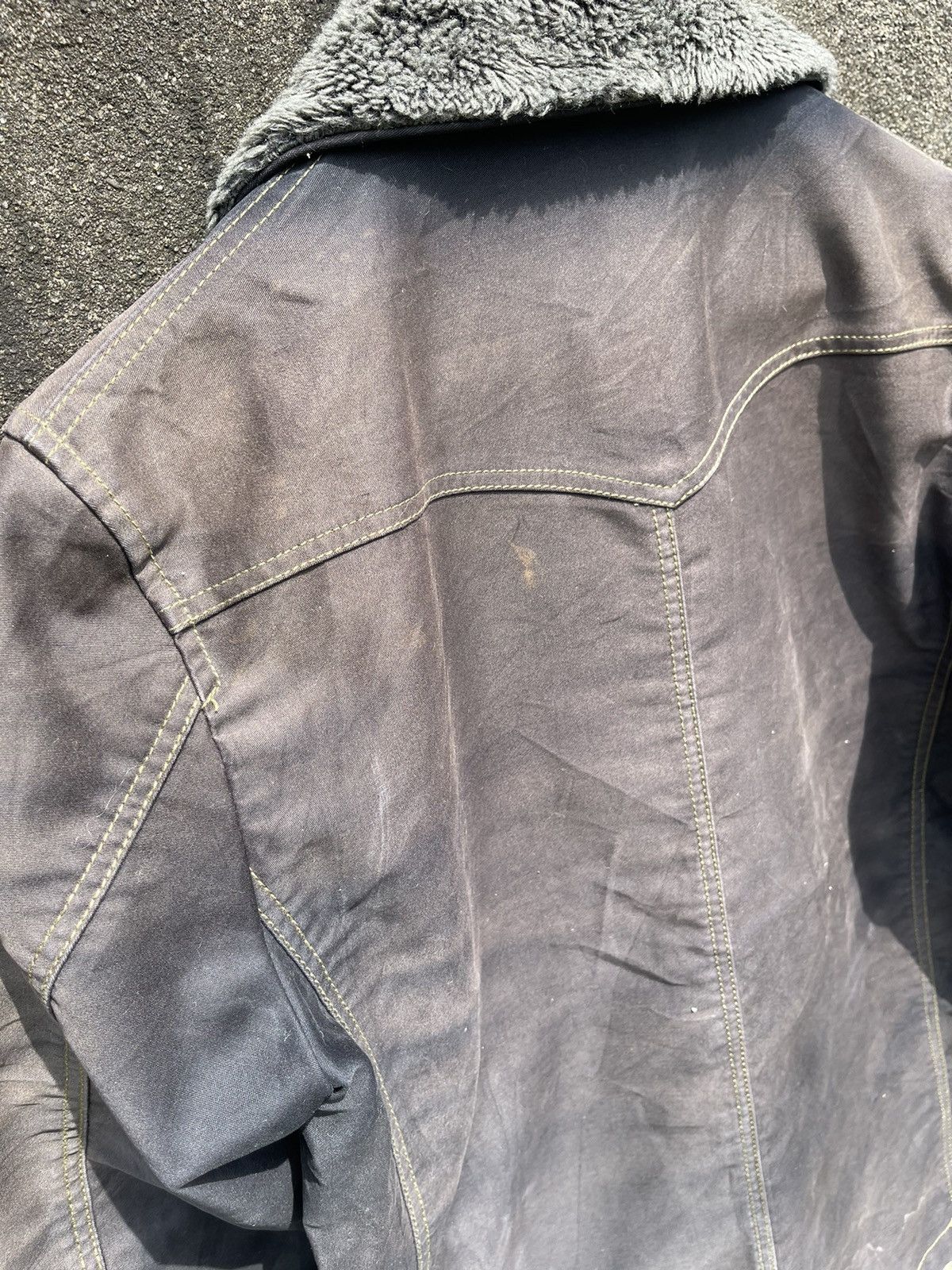 Levi's Vintage Levi’s Sherpa-Lined Barn Coat - Distressed Black Size US M / EU 48-50 / 2 - 11 Thumbnail
