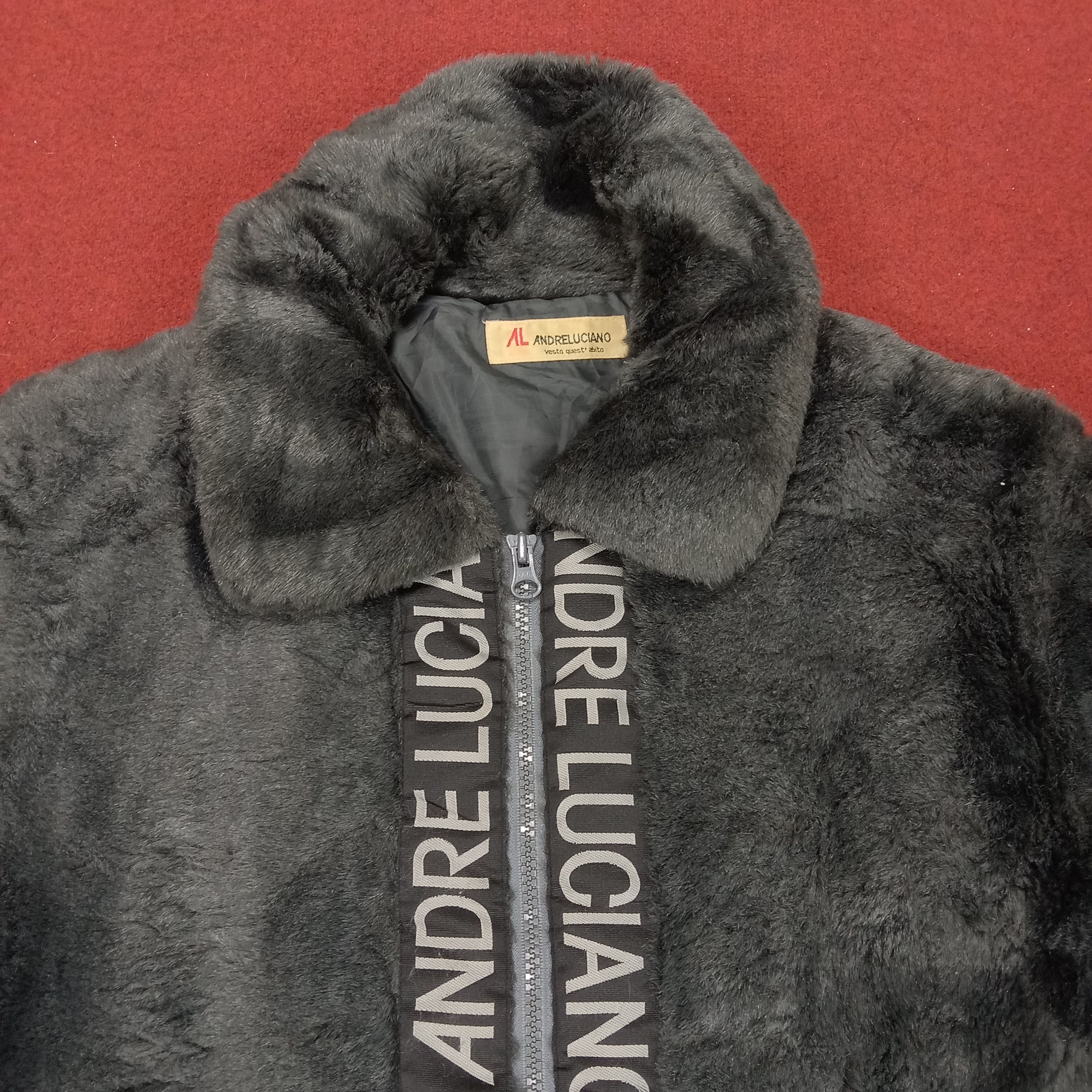 Andreluciano × Japanese Brand × Vintage Andreluciano Fashion Winter Style Fleece Jacket Size US L / EU 52-54 / 3 - 3 Thumbnail