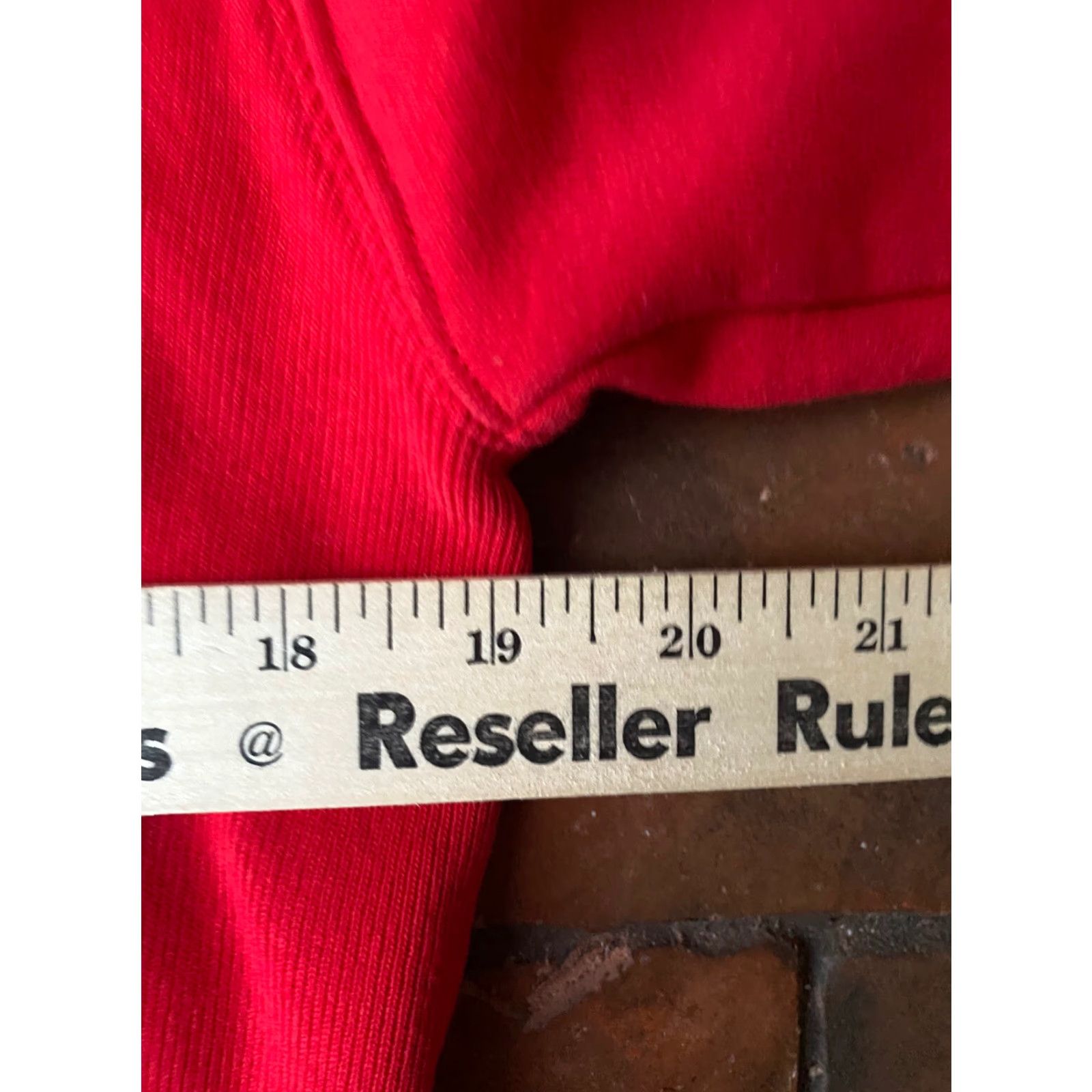 Champion VINTAGE Champion Reverse Weave Since 1919 Logo Red Hoodie Small Size US S / EU 44-46 / 1 - 5 Thumbnail
