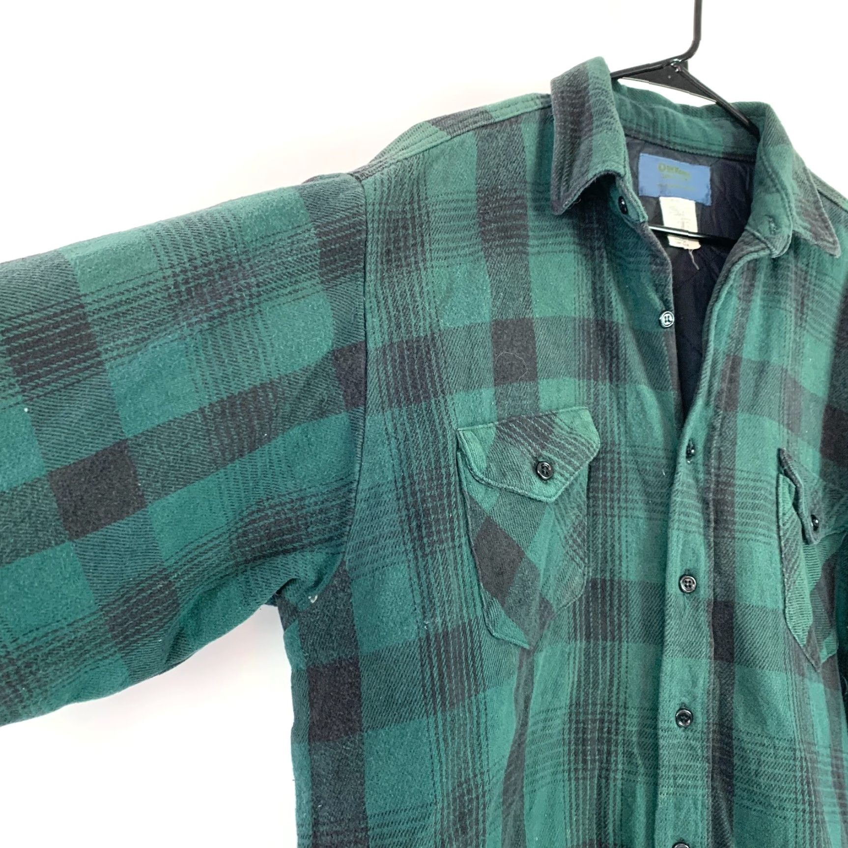 Thrasher VINTAGE OshKosh Green Flannel Shirt XL Western 1980s Grunge Long Sleeve Size XL Mens/Womens Size US XL / EU 56 / 4 - 2 Thumbnail
